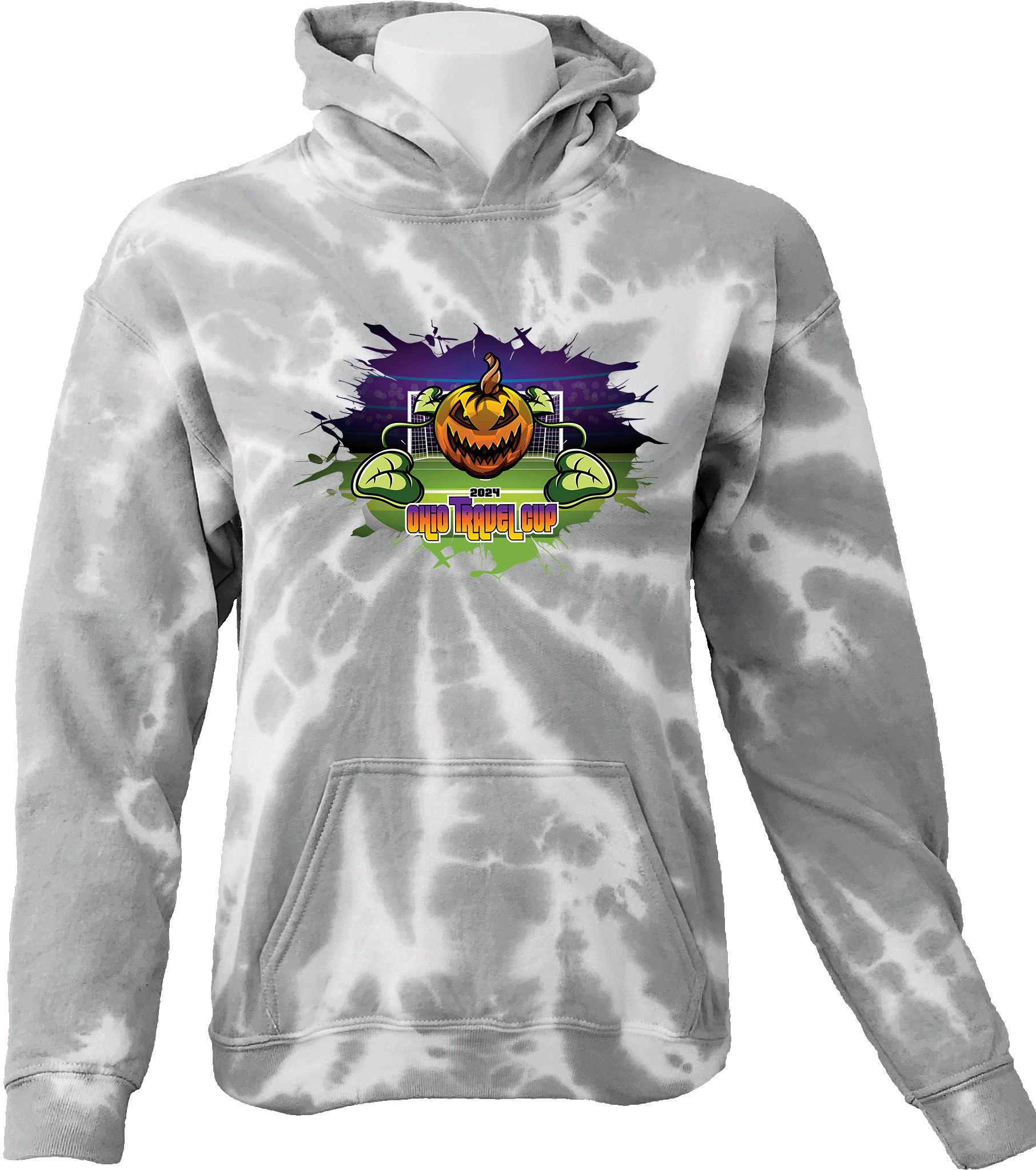 Tie-Dye Hoodies - 2024 Ohio Travel Cup