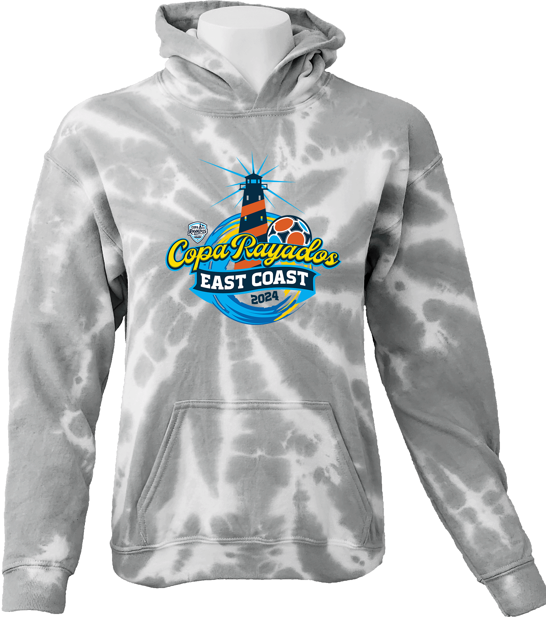 Tie-Dye Hoodies - 2024 Copa Rayados East Coast