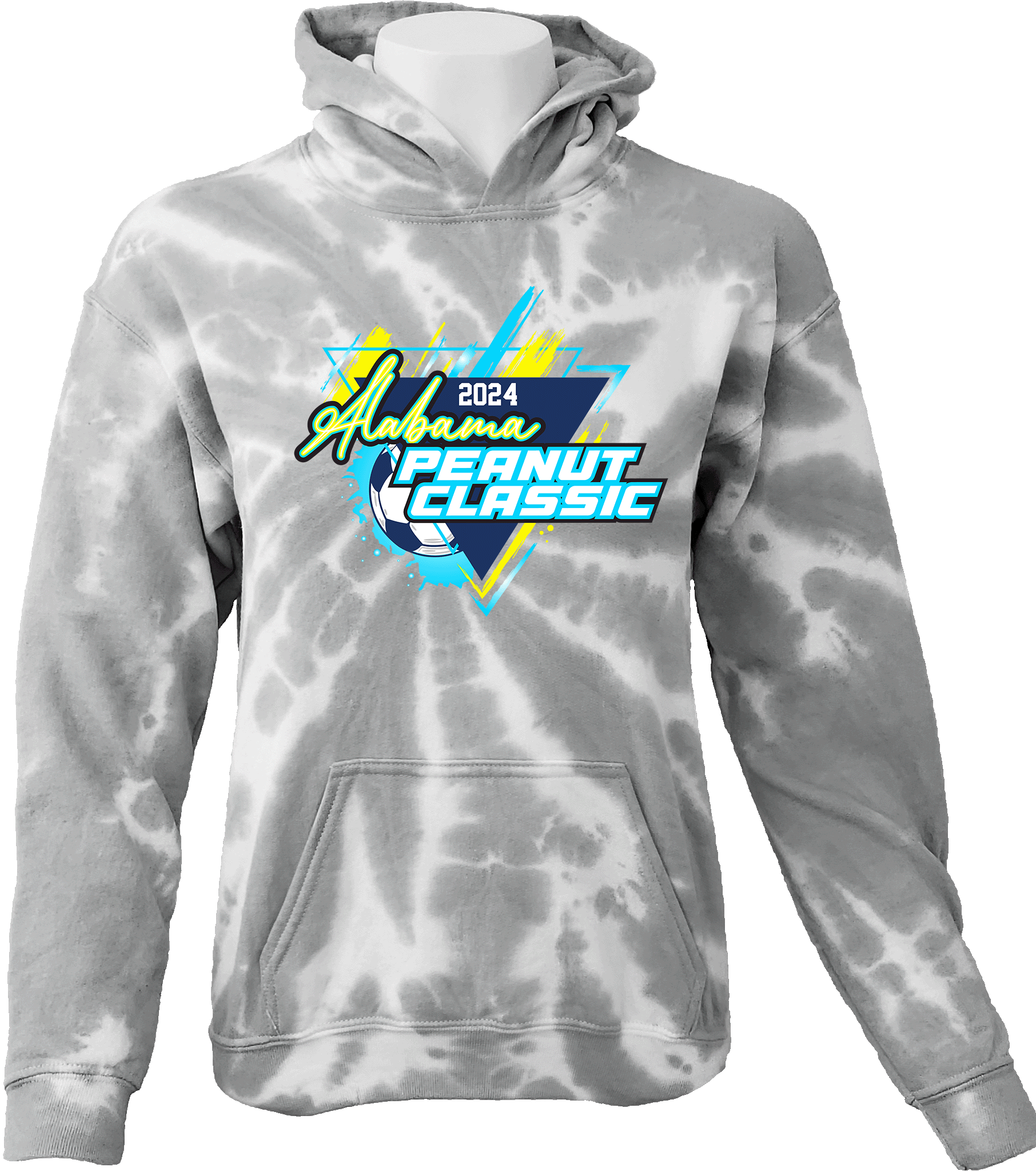 Tie-Dye Hoodies - 2024 Alabama Peanut Classic Fall