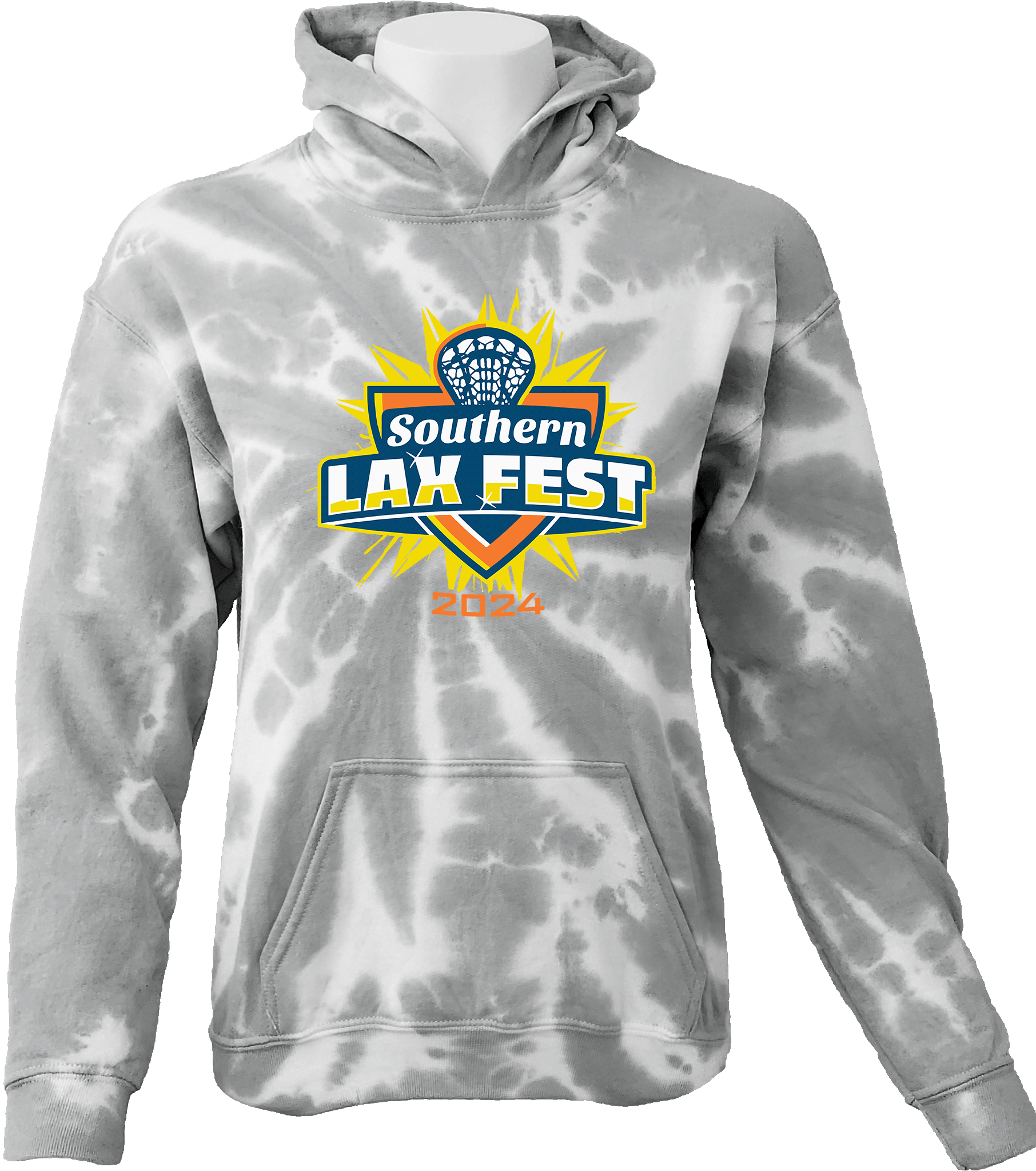 Tie-Dye Hoodies - 2024 Southern Lax Fest