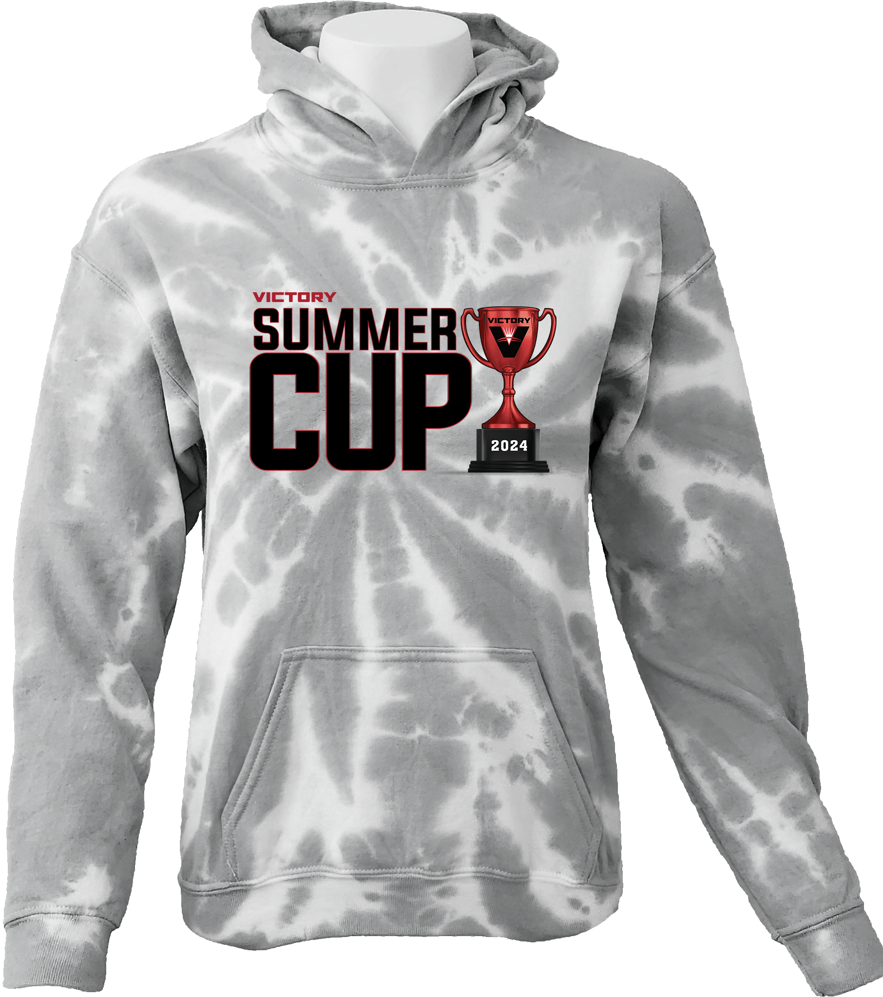 Tie-Dye Hoodies - 2024 Victory Summer Cup