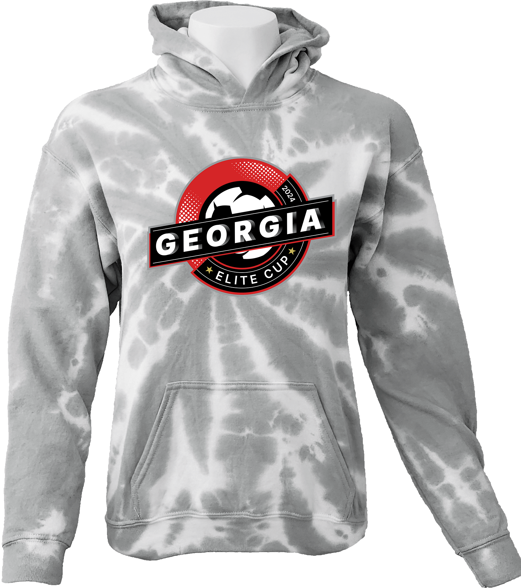 Tie-Dye Hoodies - 2024 Georgia Elite Cup