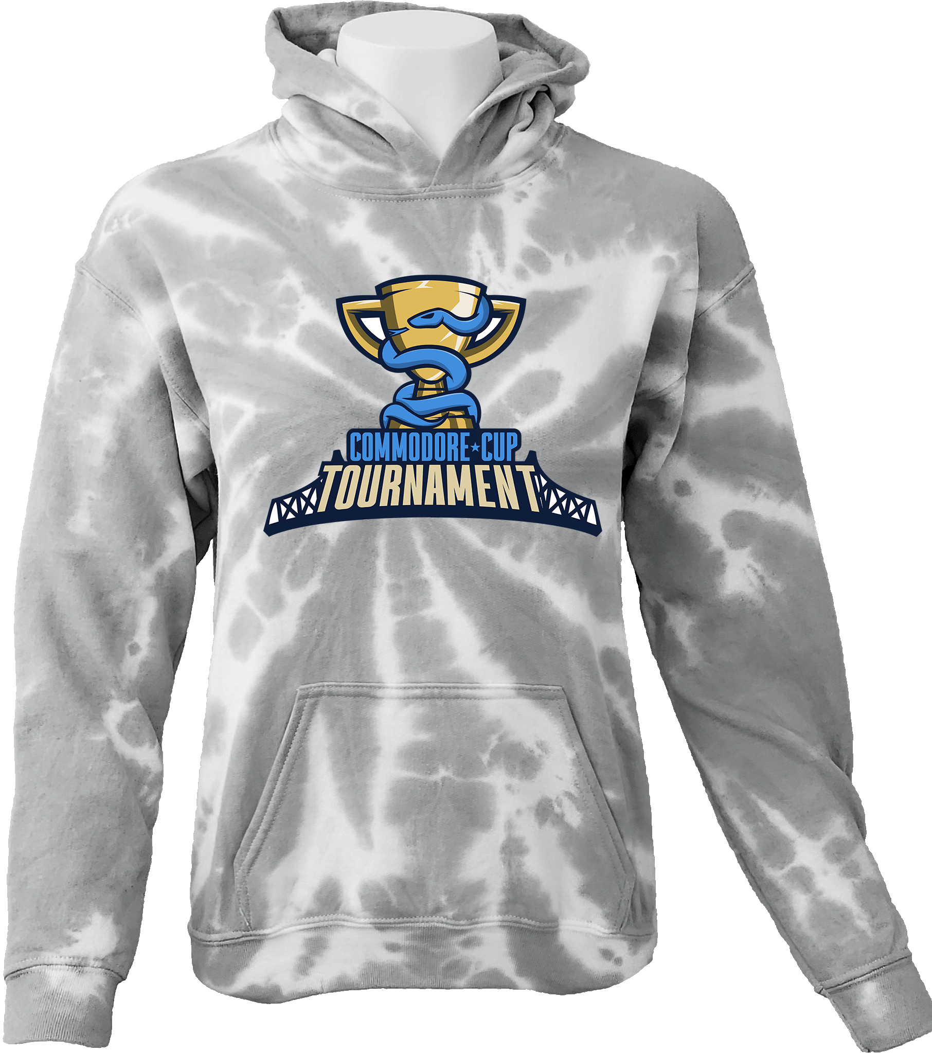 Tie-Dye Hoodies - 2024 Commodore Cup