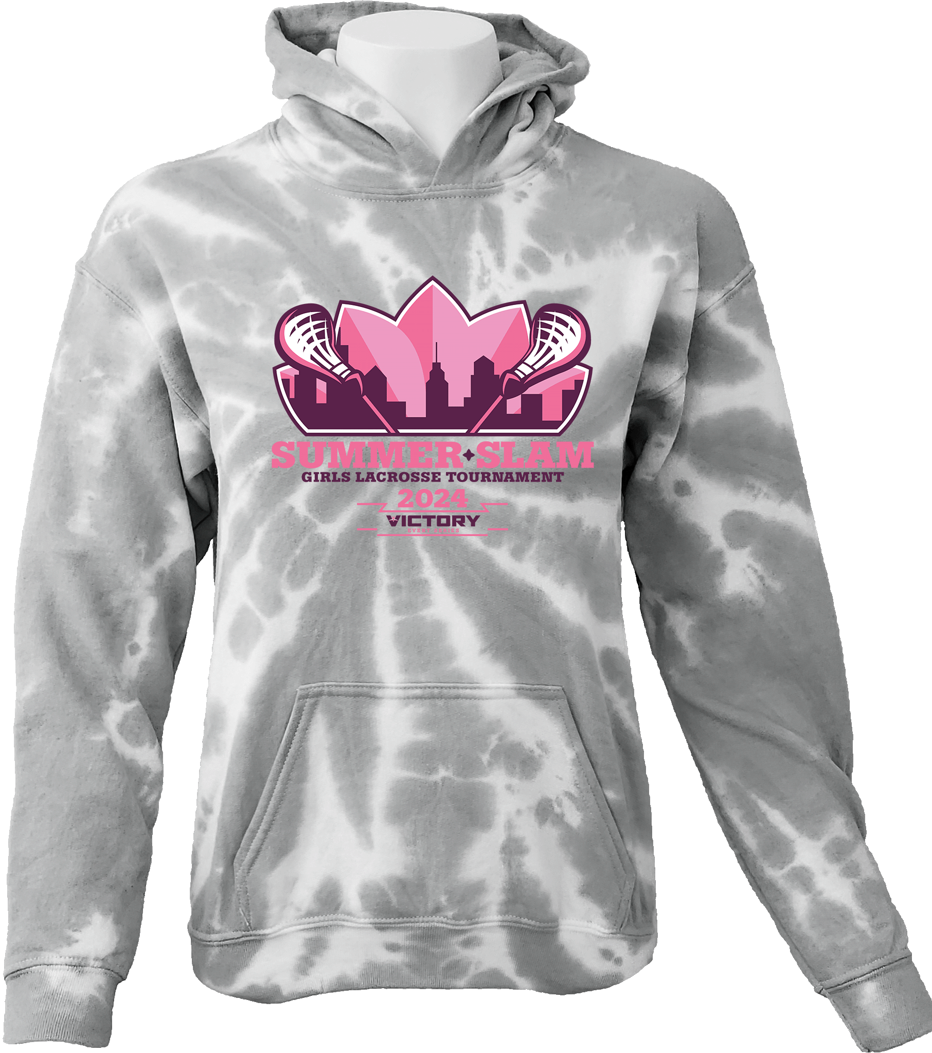 Tie-Dye Hoodies - 2024 Girls Summer Slam