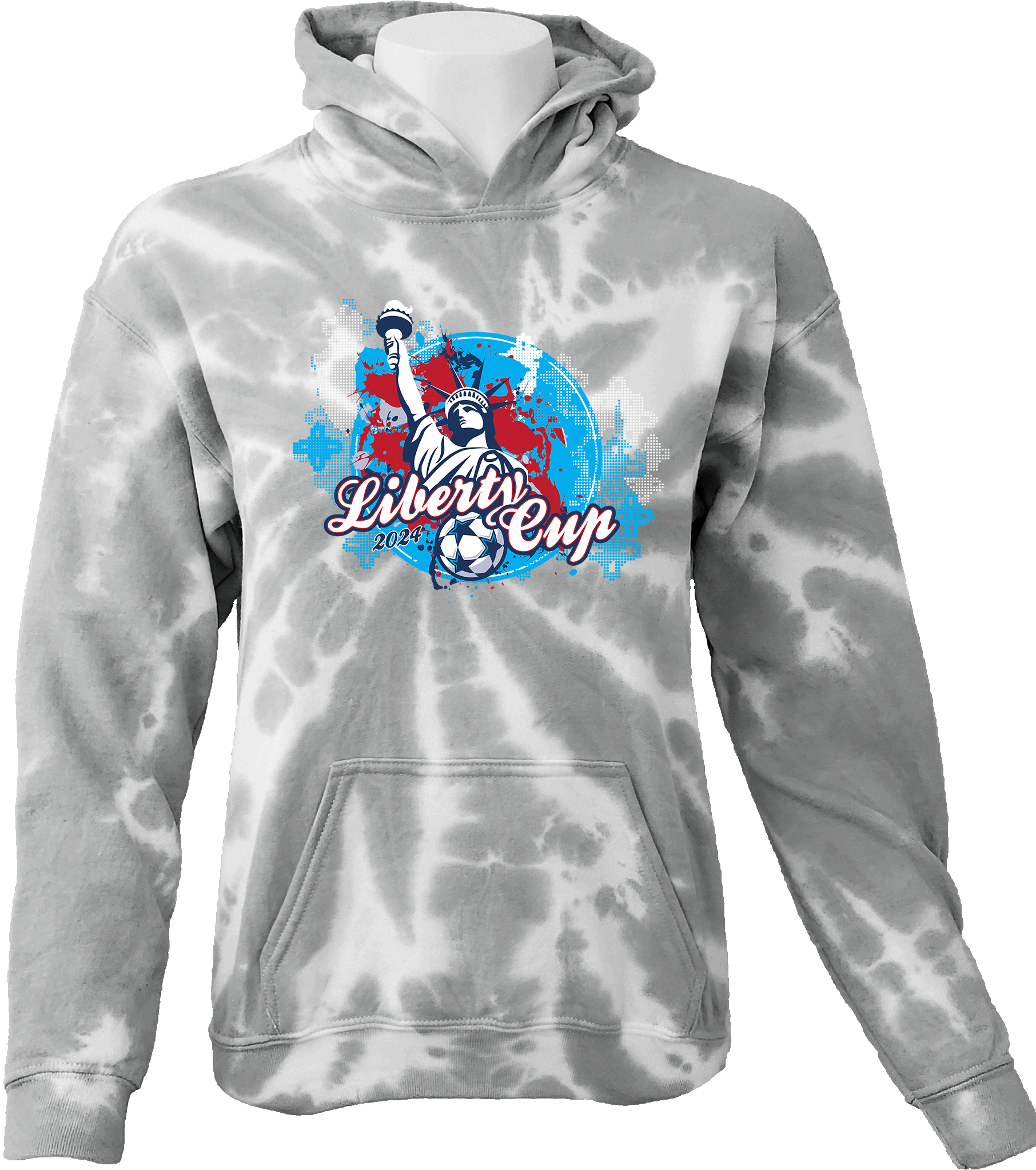 Tie-Dye Hoodies - 2024 Liberty Cup