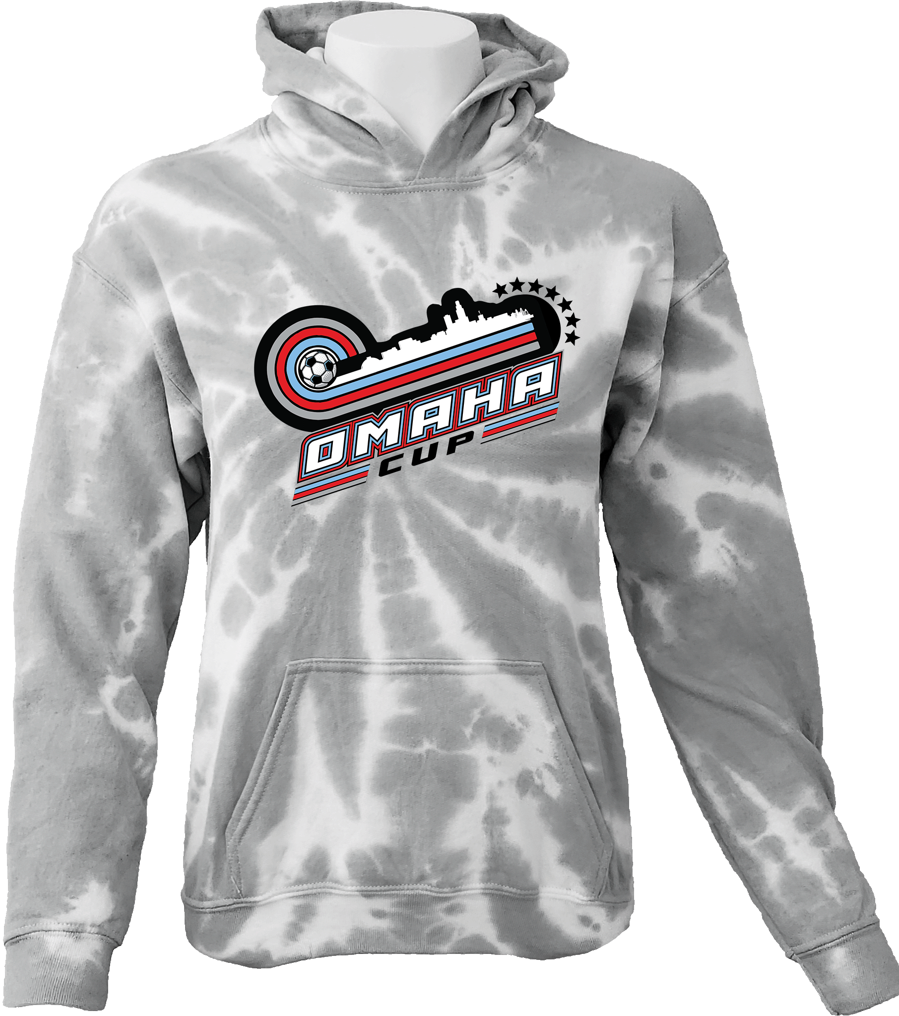 Tie-Dye Hoodies - 2024 Omaha Cup