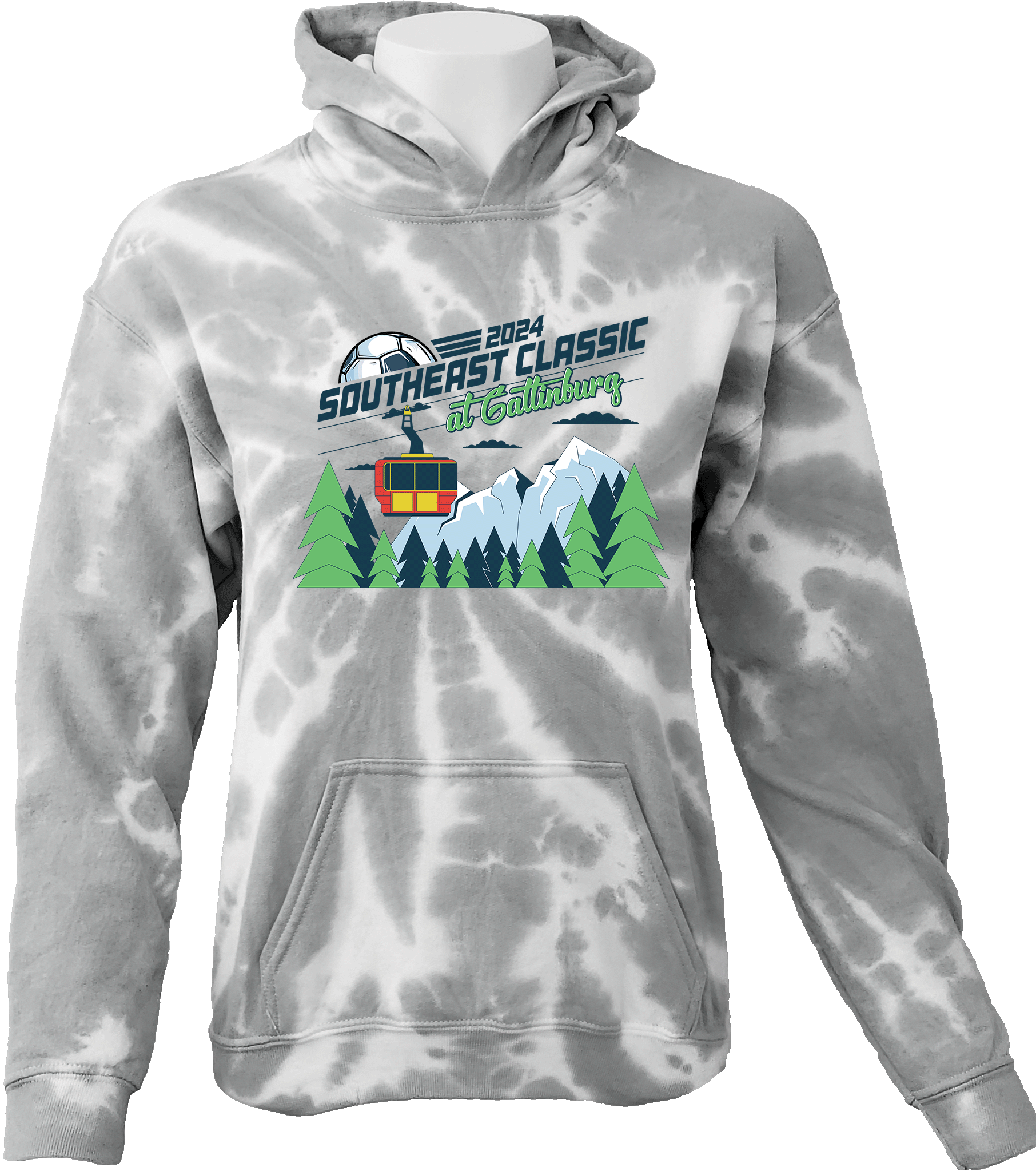 Tie-Dye Hoodies - 2024 Southeast Classic At Gatlinburg