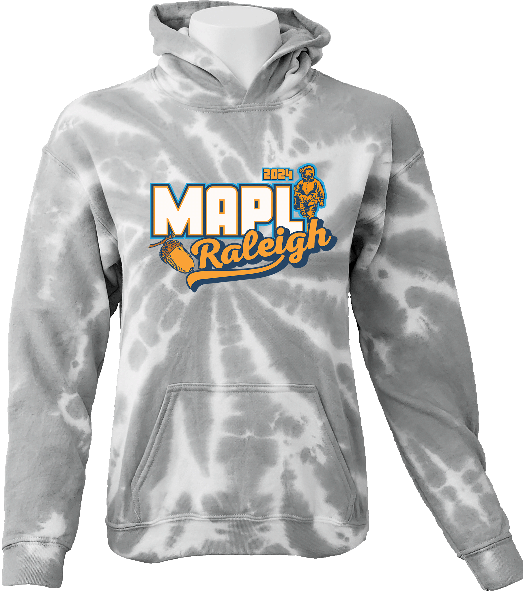 Tie-Dye Hoodies - 2024 MAPL Raleigh