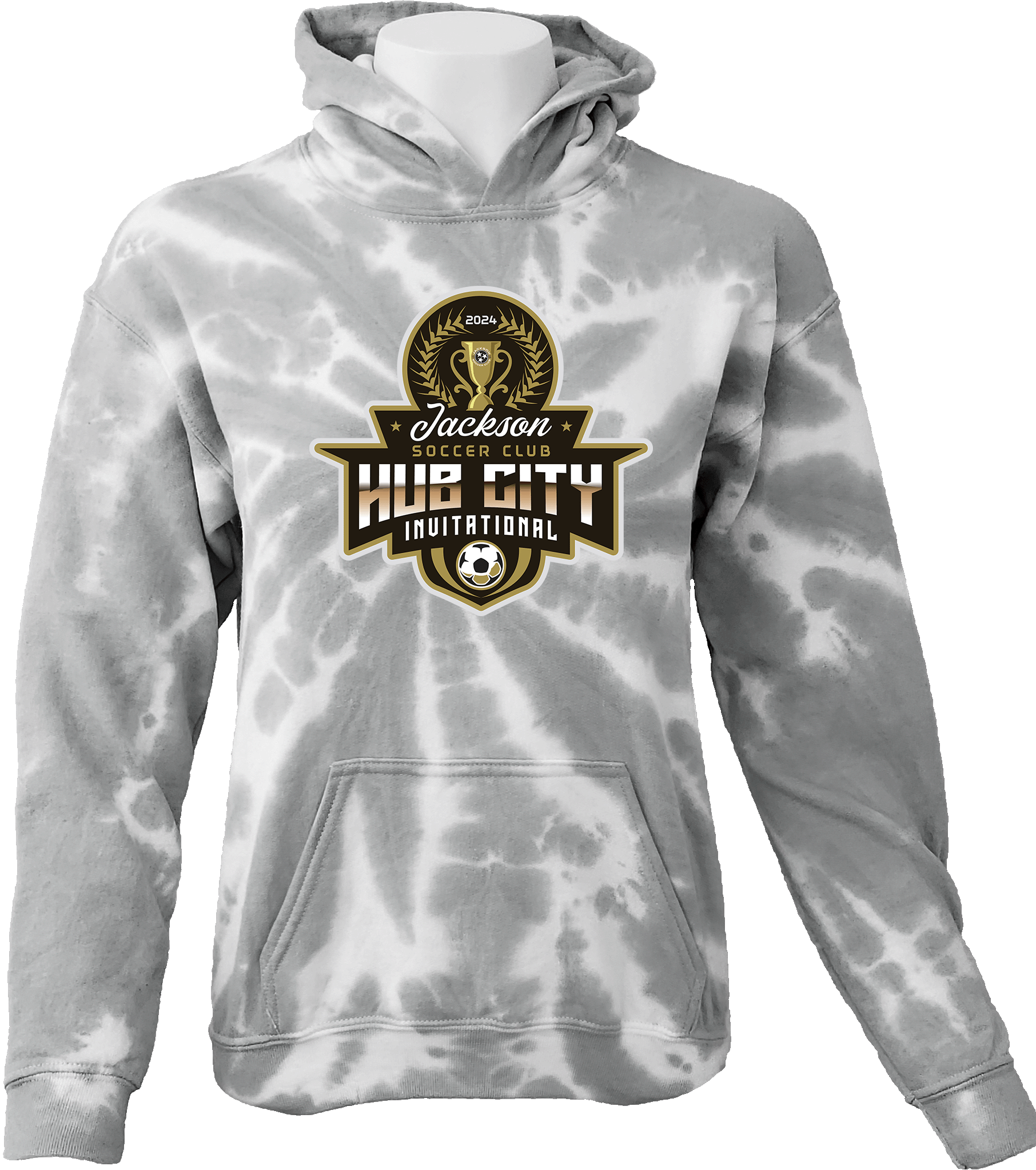 Tie-Dye Hoodies - 2024 Hub City Invitational