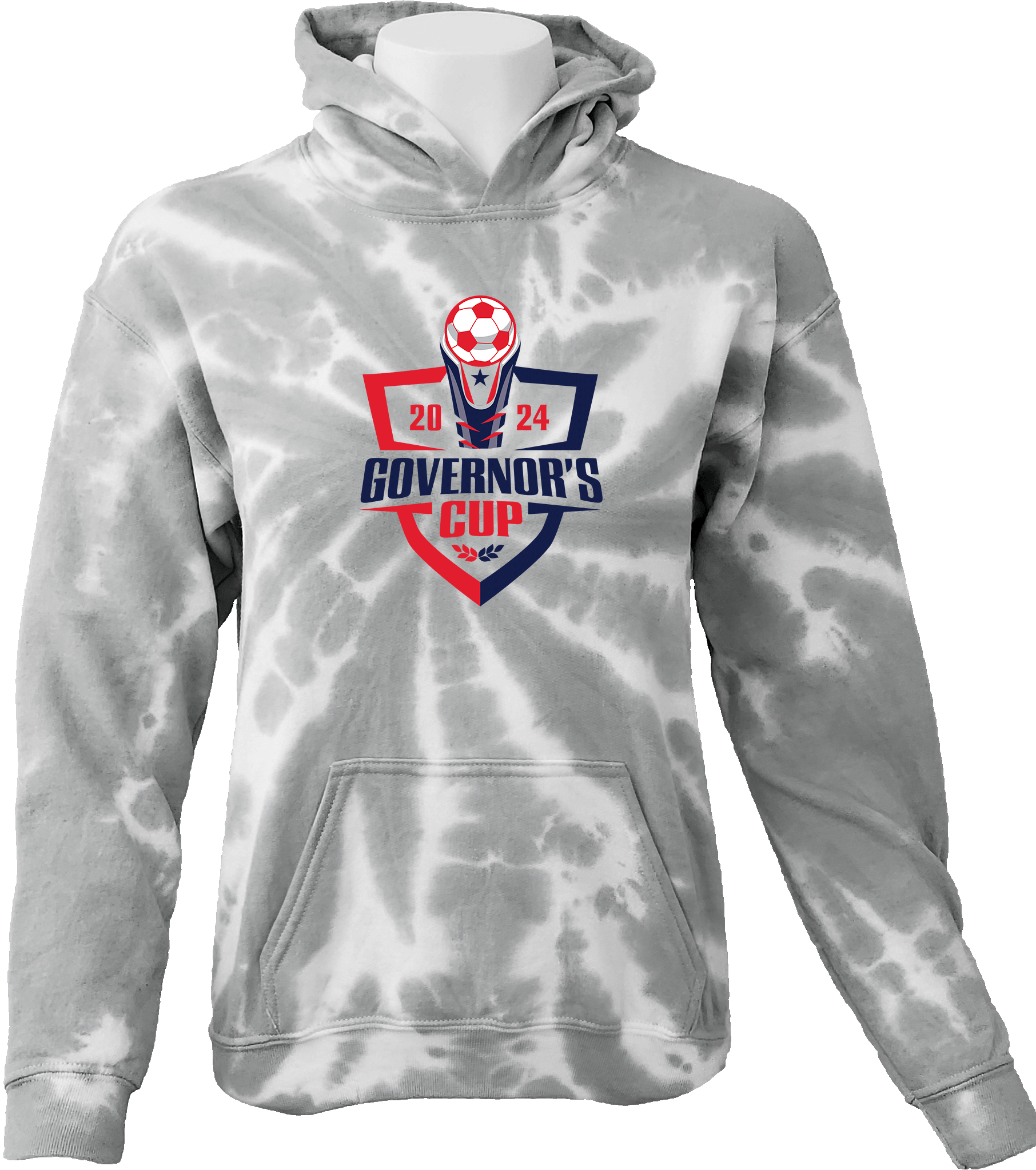 Tie-Dye Hoodies - 2024 Governor's Cup