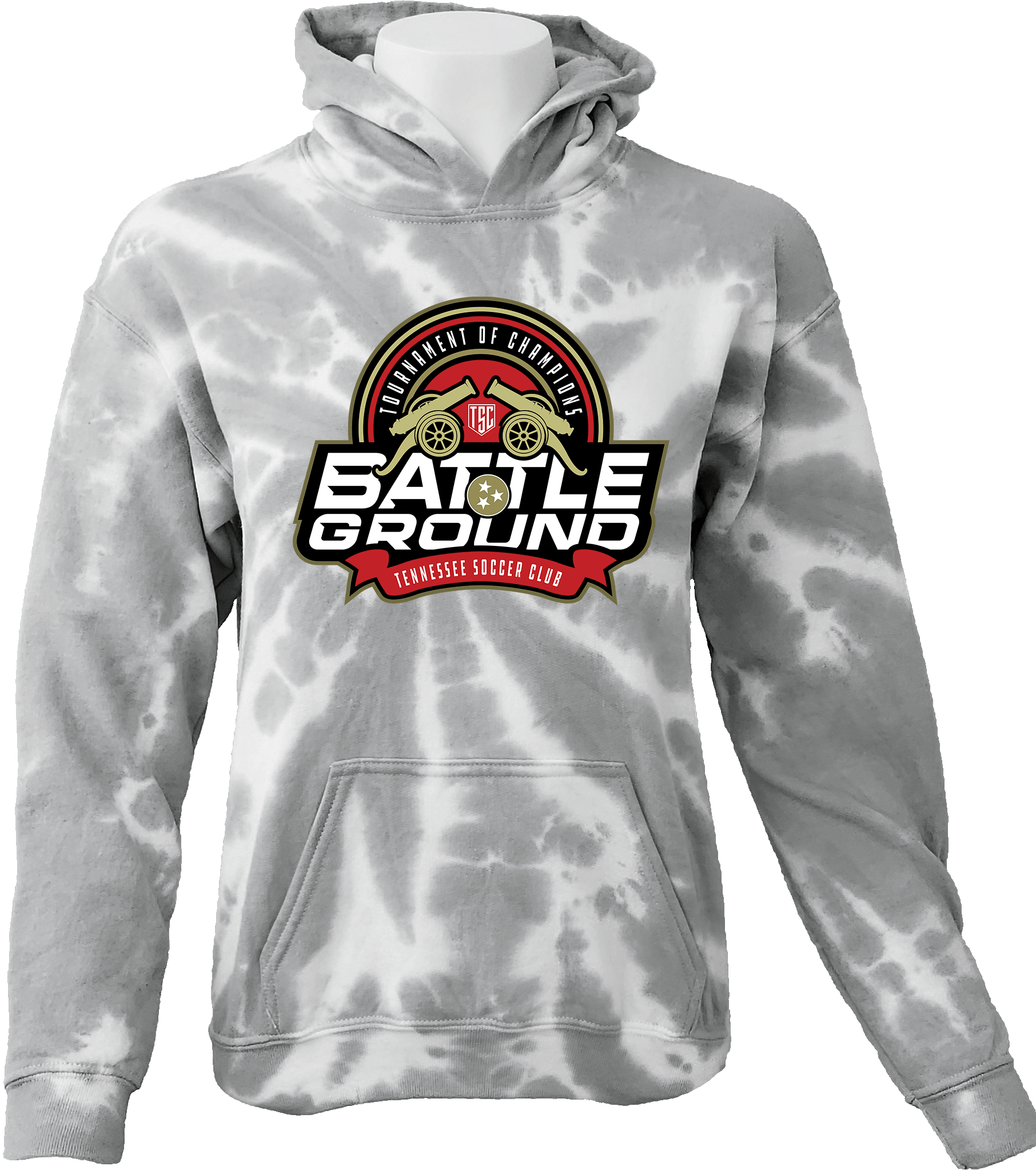 Tie-Dye Hoodies - 2024 Battleground TOC