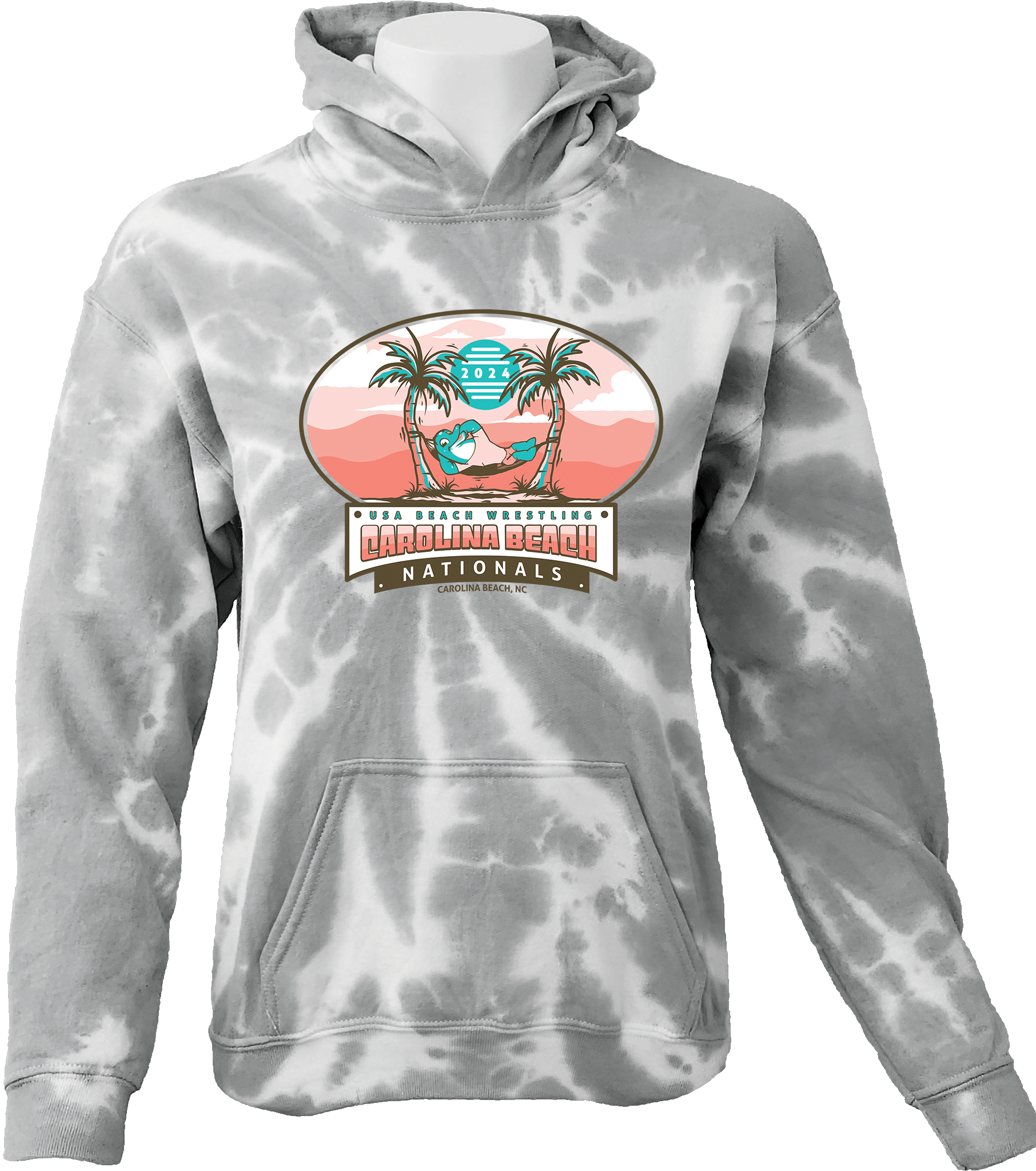 Tie-Dye Hoodies - 2024 USMC/USA Beach Nationals