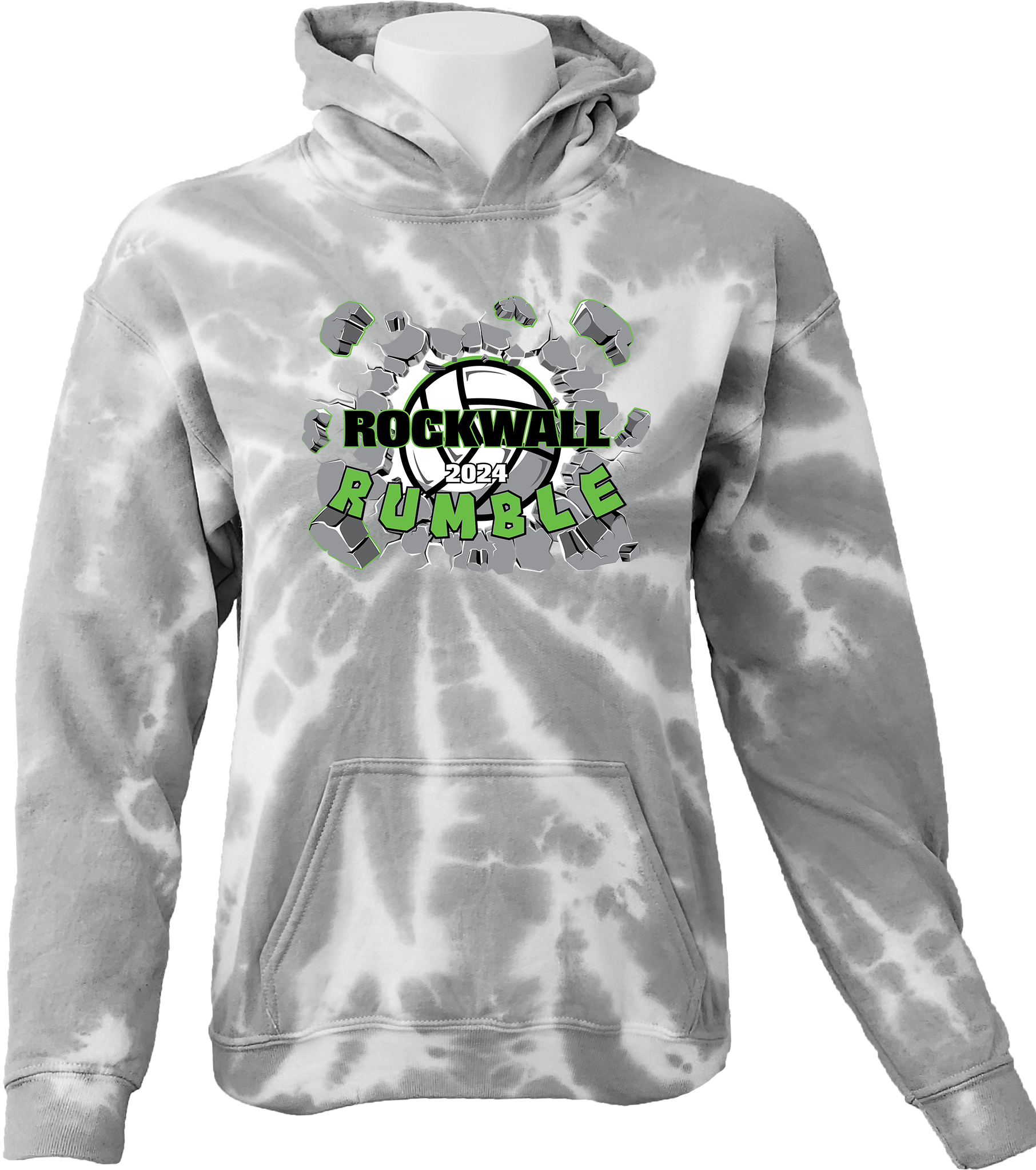 Tie-Dye Hoodies - 2024 Rockwall Rumble