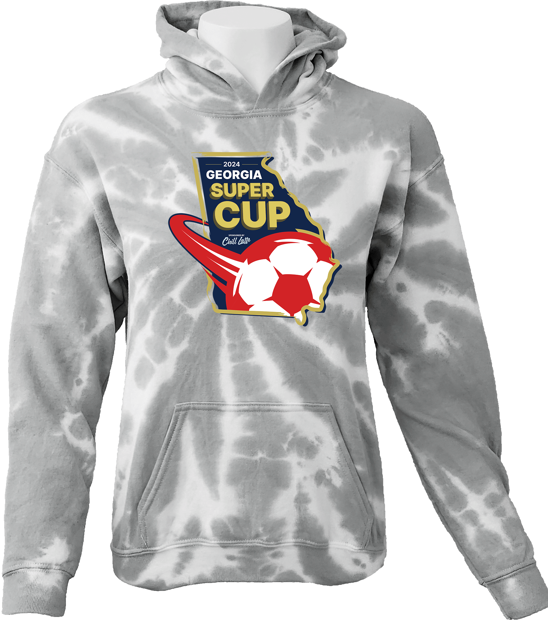 Tie-Dye Hoodies - 2024 Georgia Super Cup