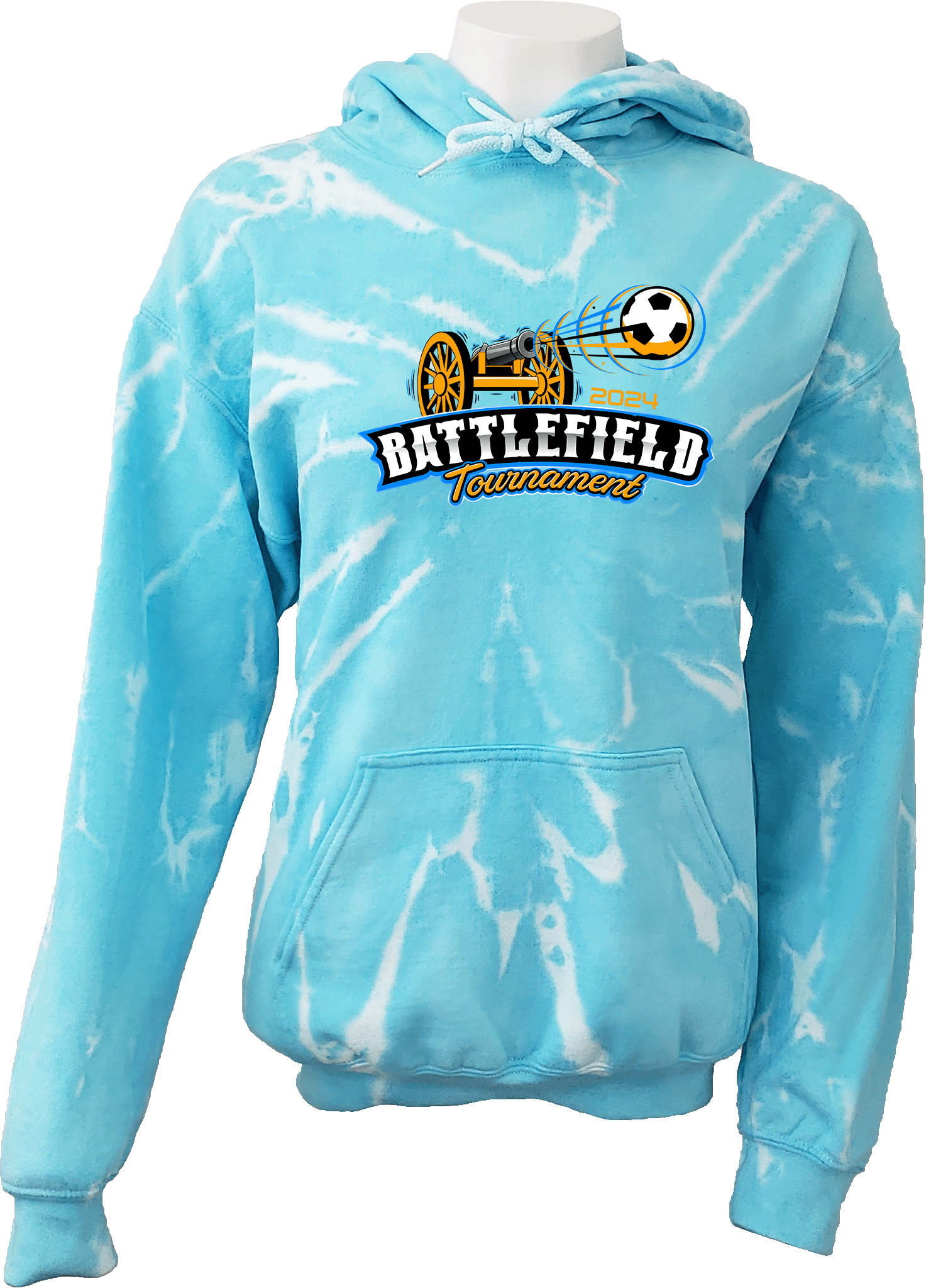 Tie-Dye Hoodies - 2024 Battlefield Tournament