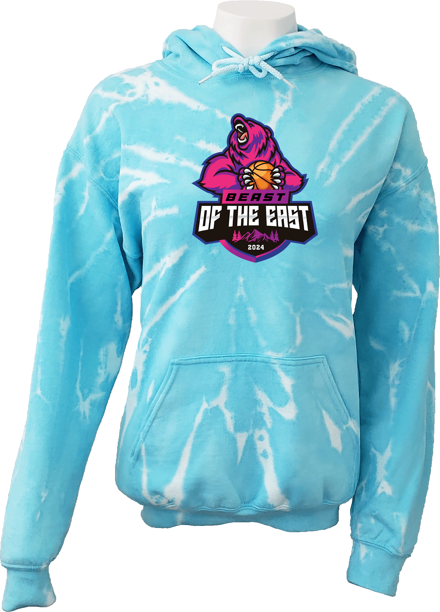 Tie-Dye Hoodies - 2024 Beast Of The East