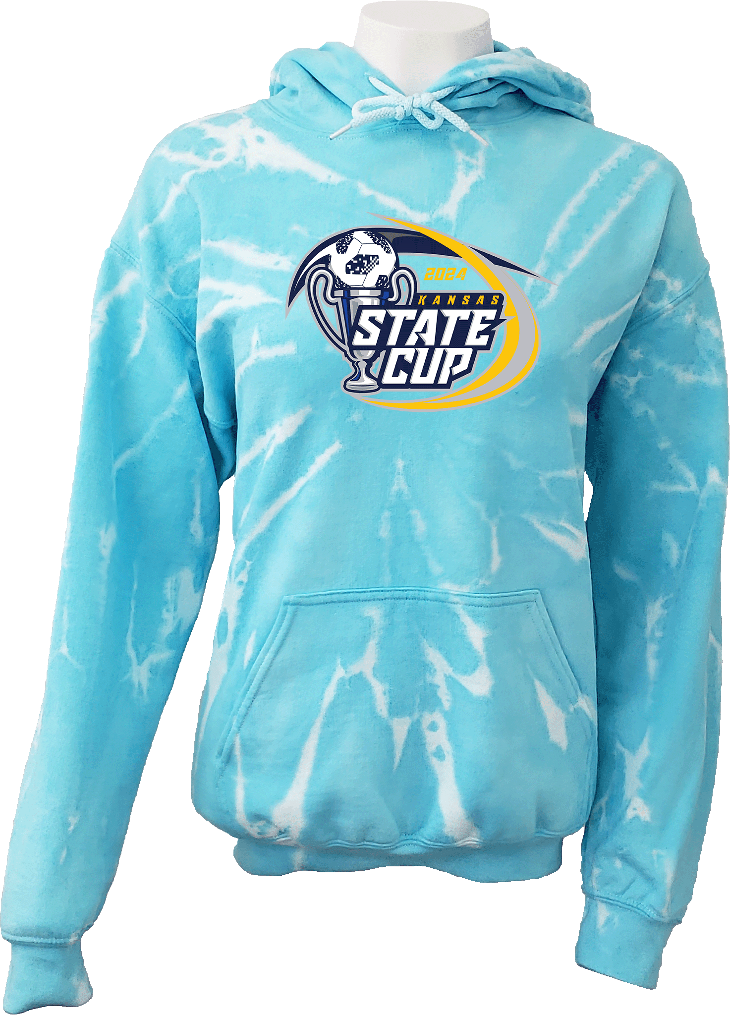 Tie-Dye Hoodies - 2024 USYS KS State Cup