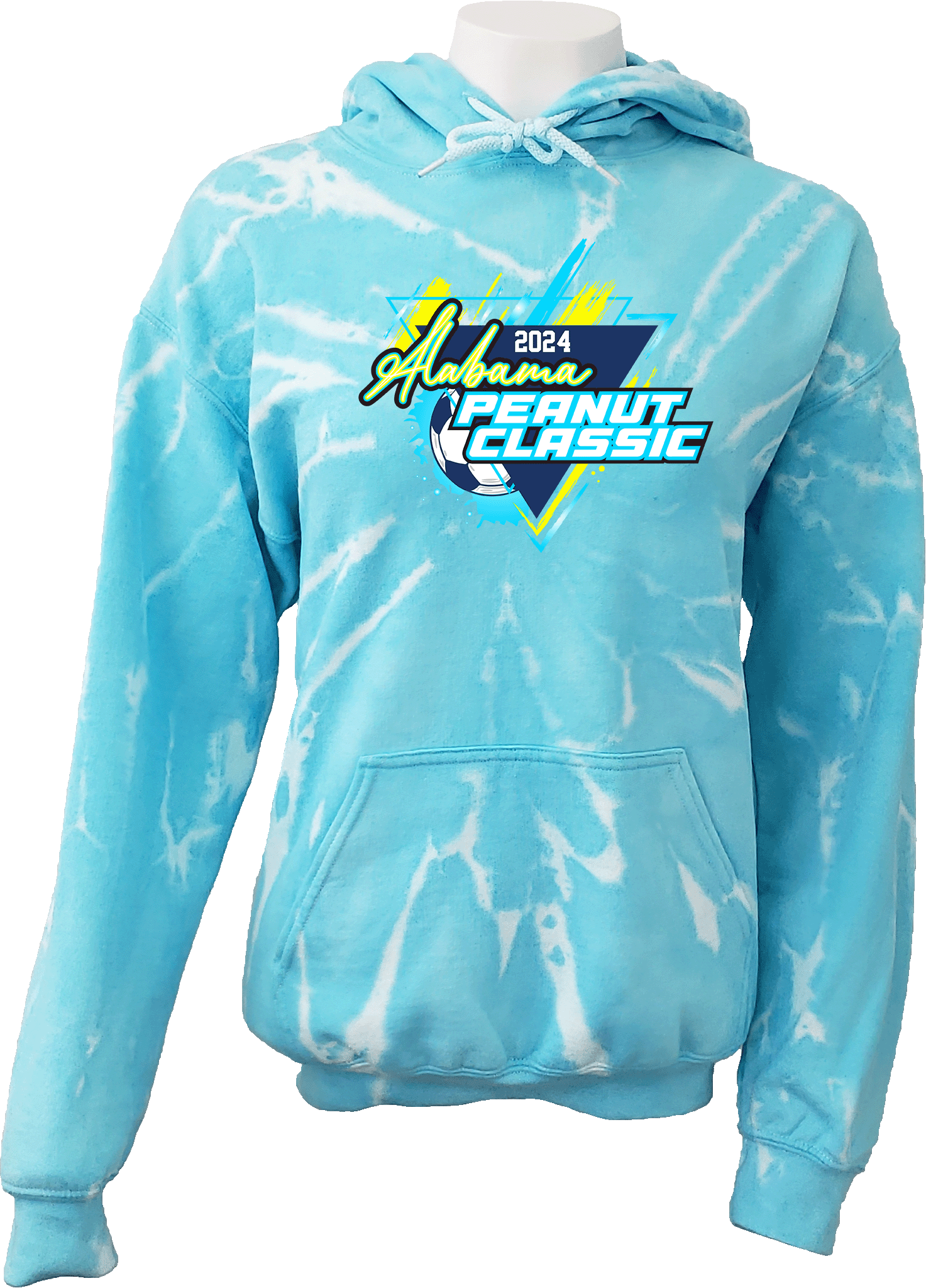 Tie-Dye Hoodies - 2024 Alabama Peanut Classic Fall