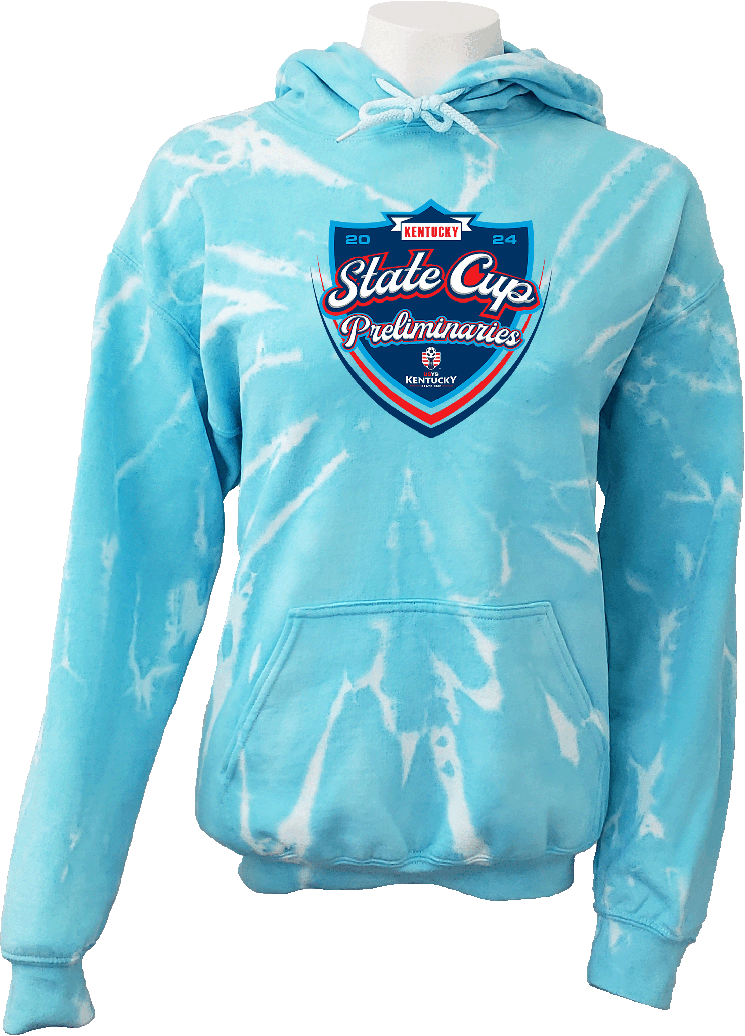 Tie-Dye Hoodies - 2024 USYS KY State Cup Preliminaries