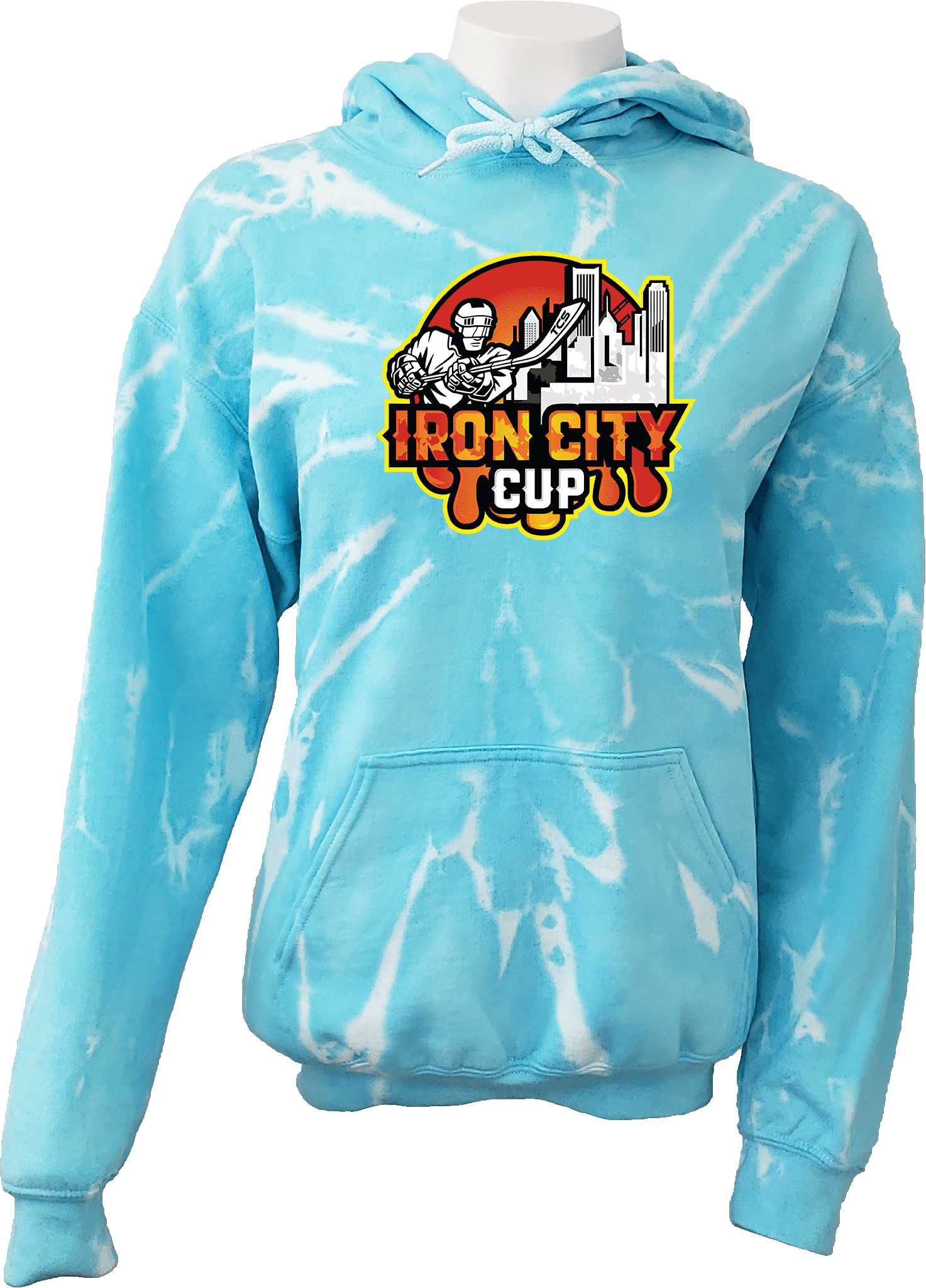 Tie-Dye Hoodies - 2024 Iron City Cup