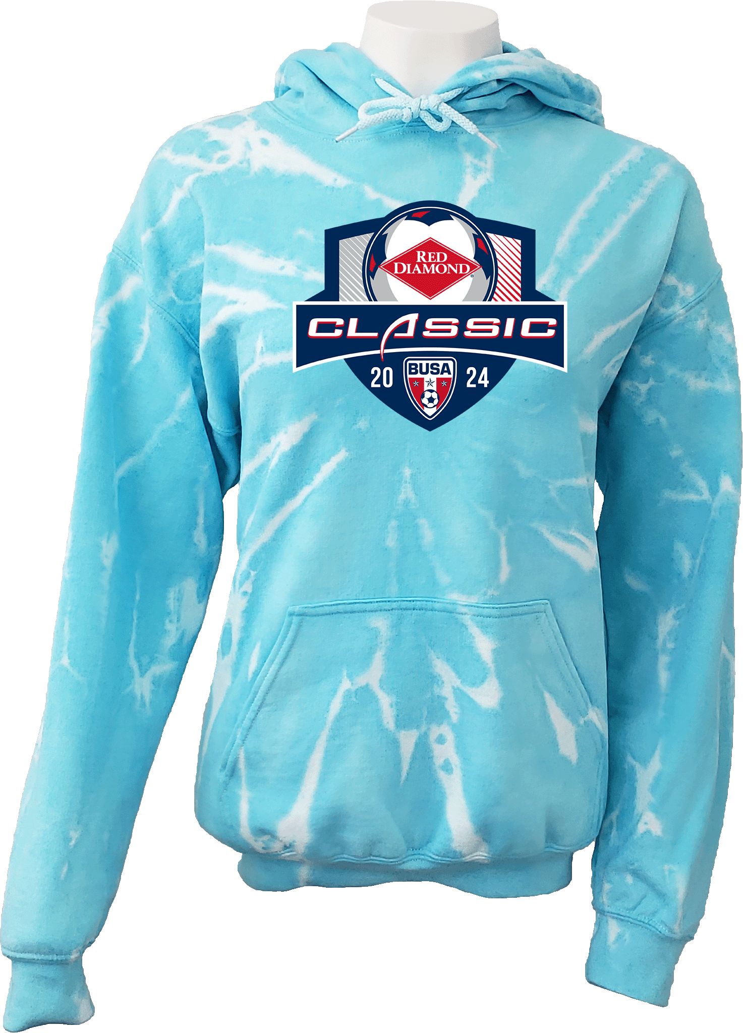 Tie-Dye Hoodies - 2024 Red Diamond Classic