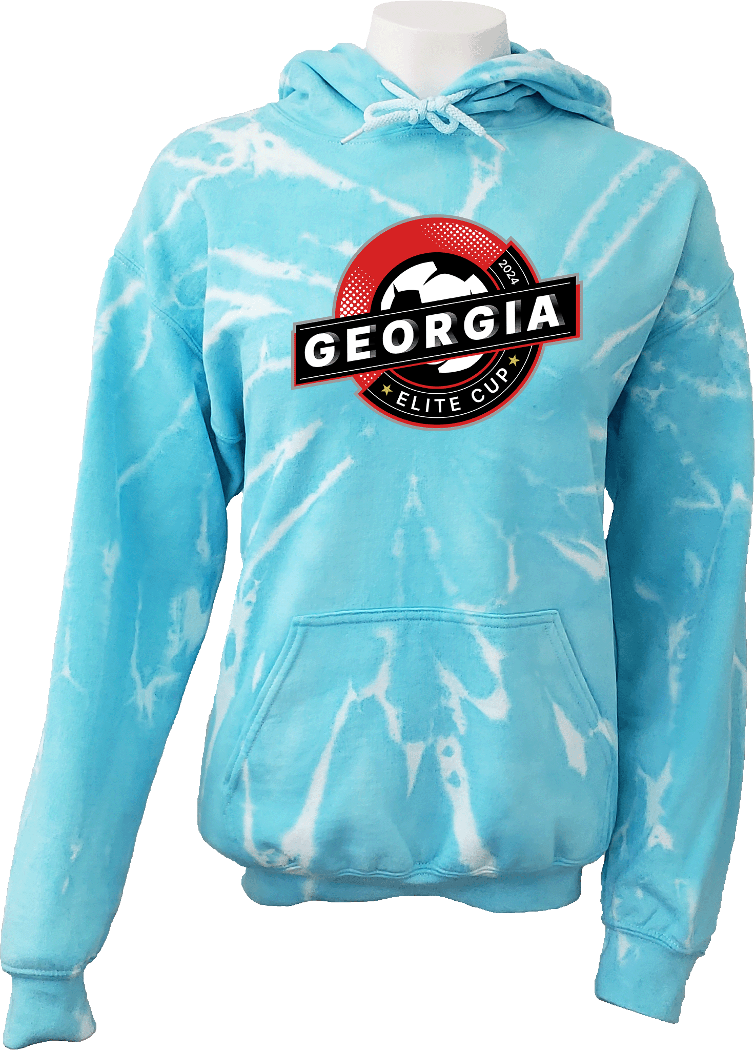 Tie-Dye Hoodies - 2024 Georgia Elite Cup