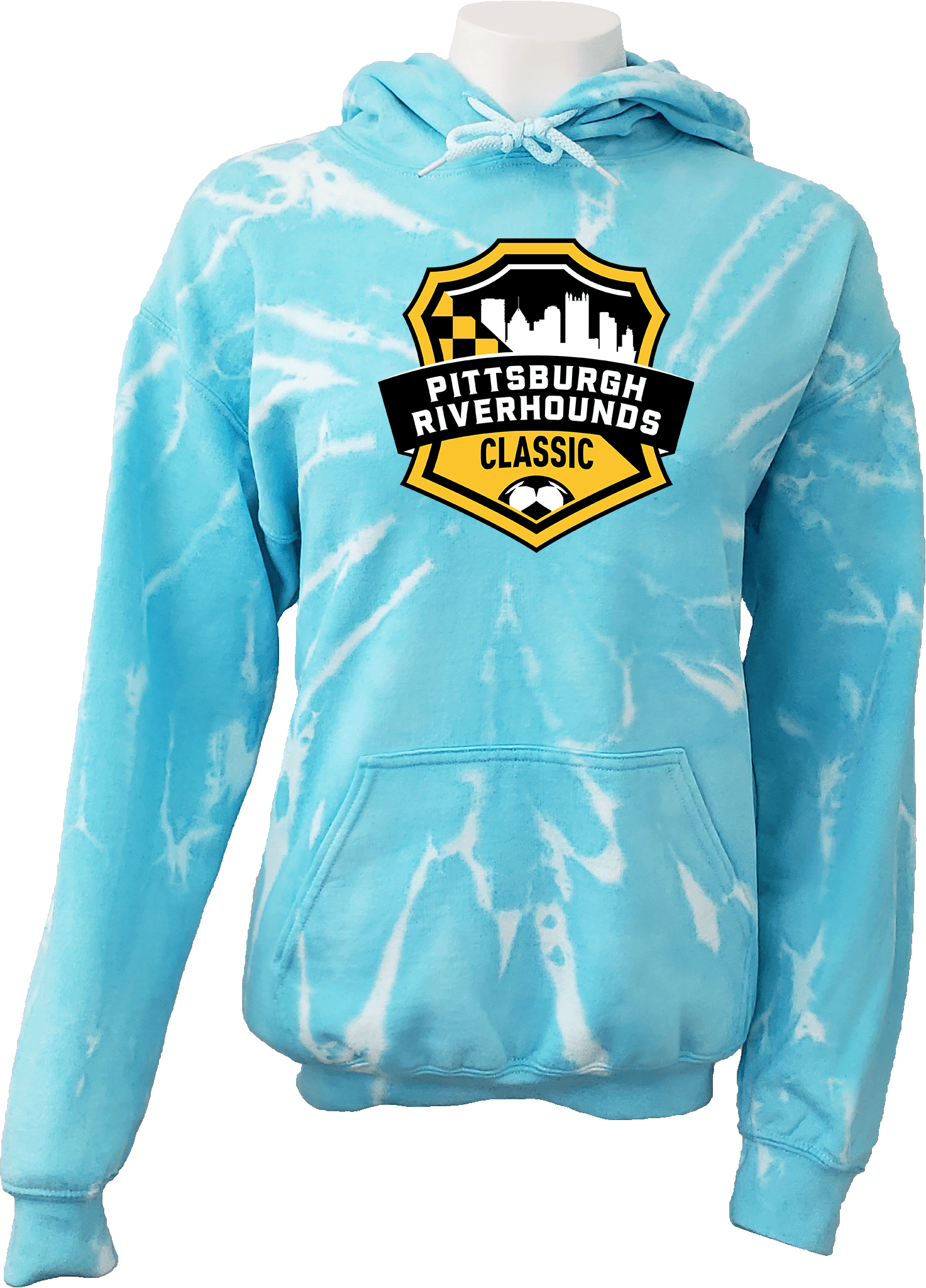 Tie-Dye Hoodies - 2024 Pittsburgh Riverhounds Classic