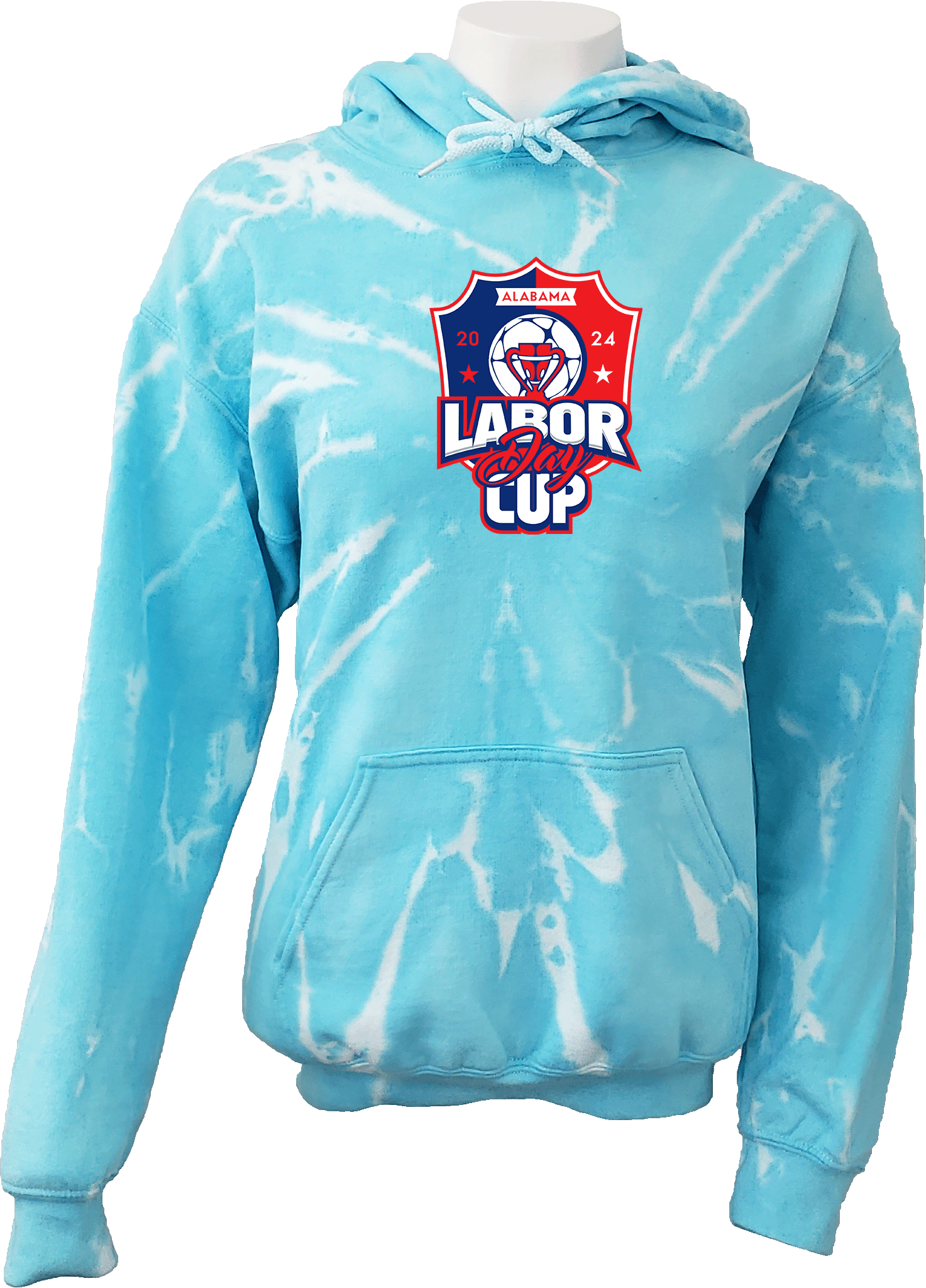 Tie-Dye Hoodies - 2024 Alabama Labor Day Cup