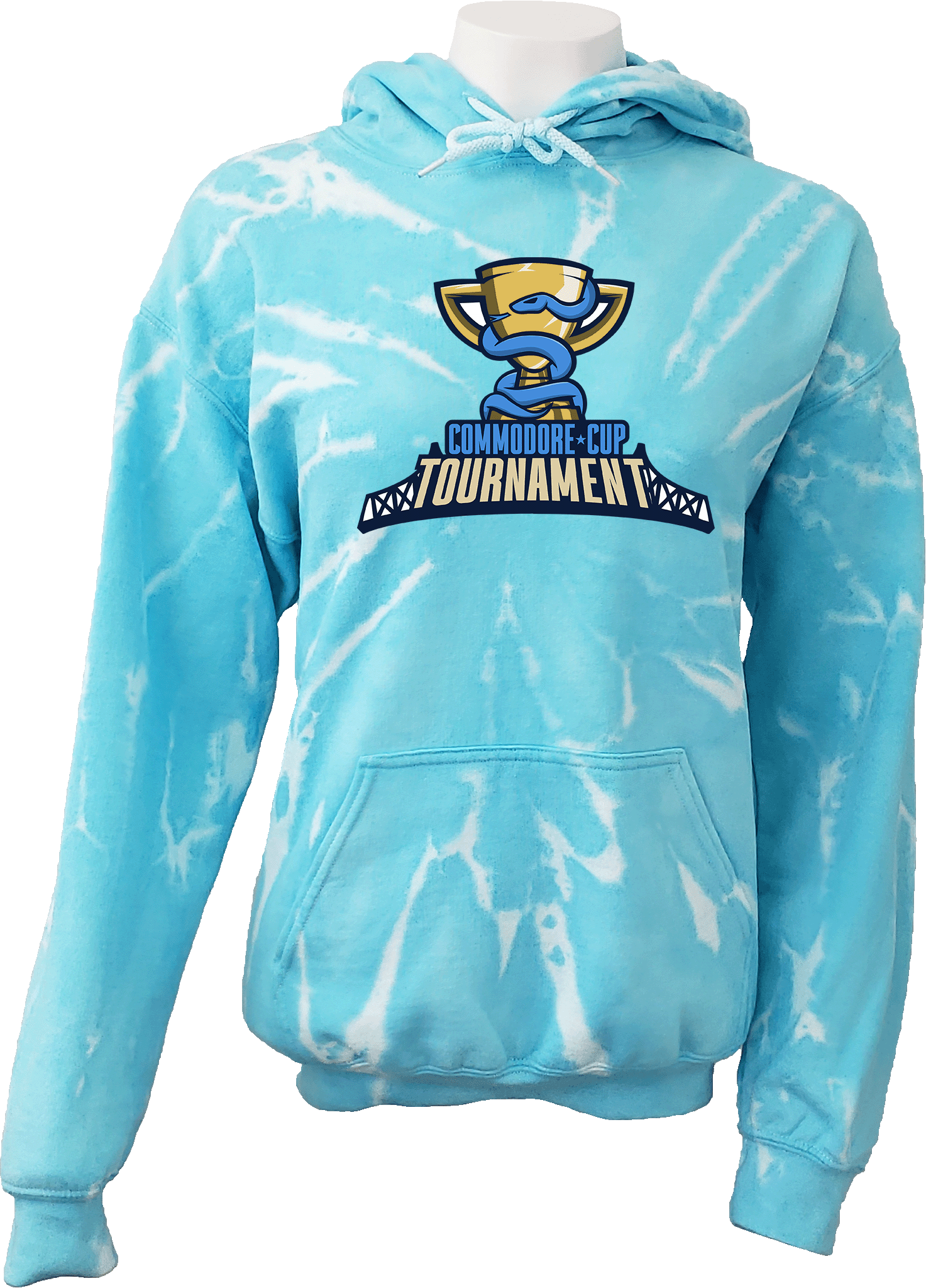 Tie-Dye Hoodies - 2024 Commodore Cup