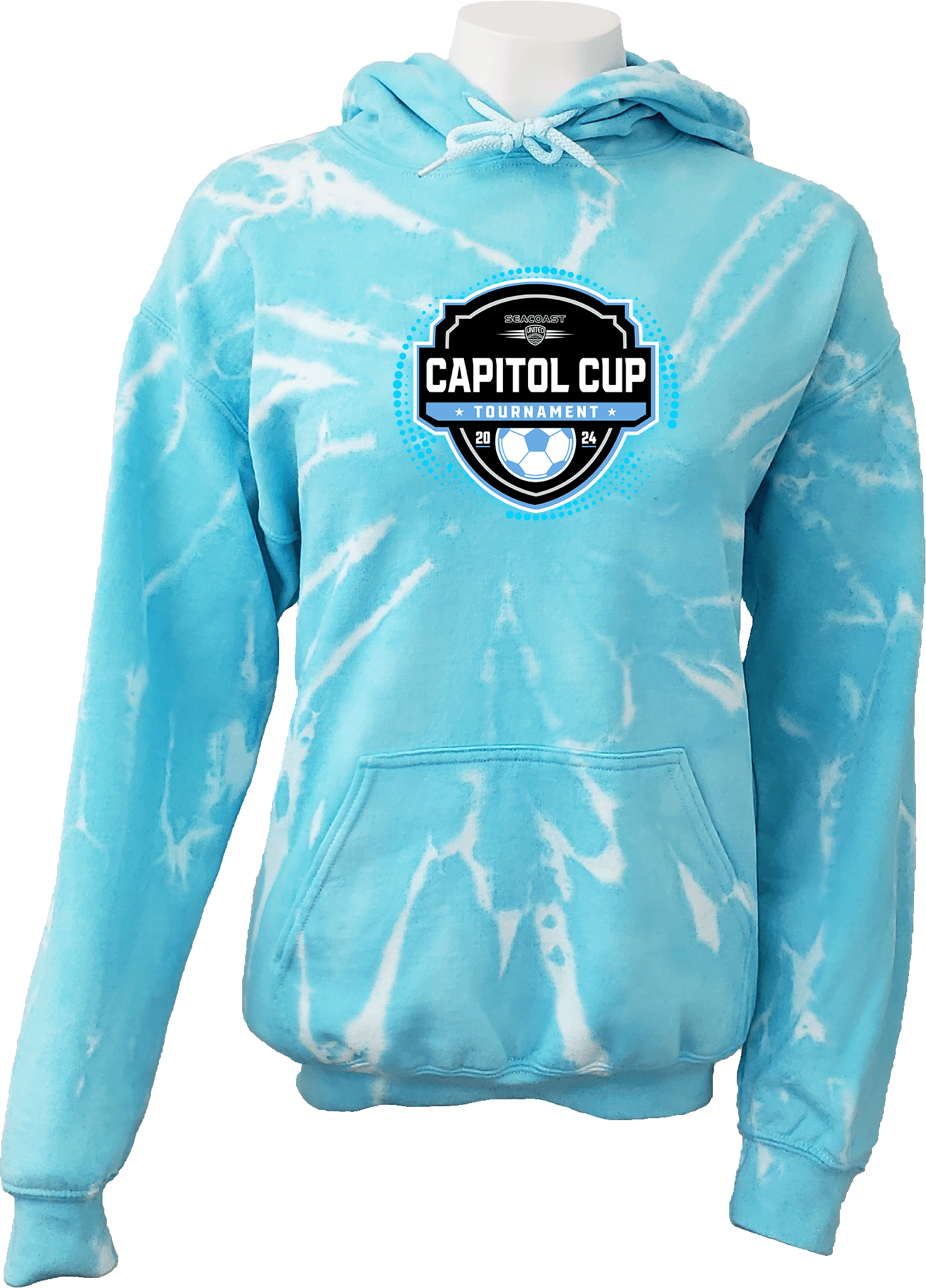 Tie-Dye Hoodies - 2024 Seacoast Capitol Cup Tournament