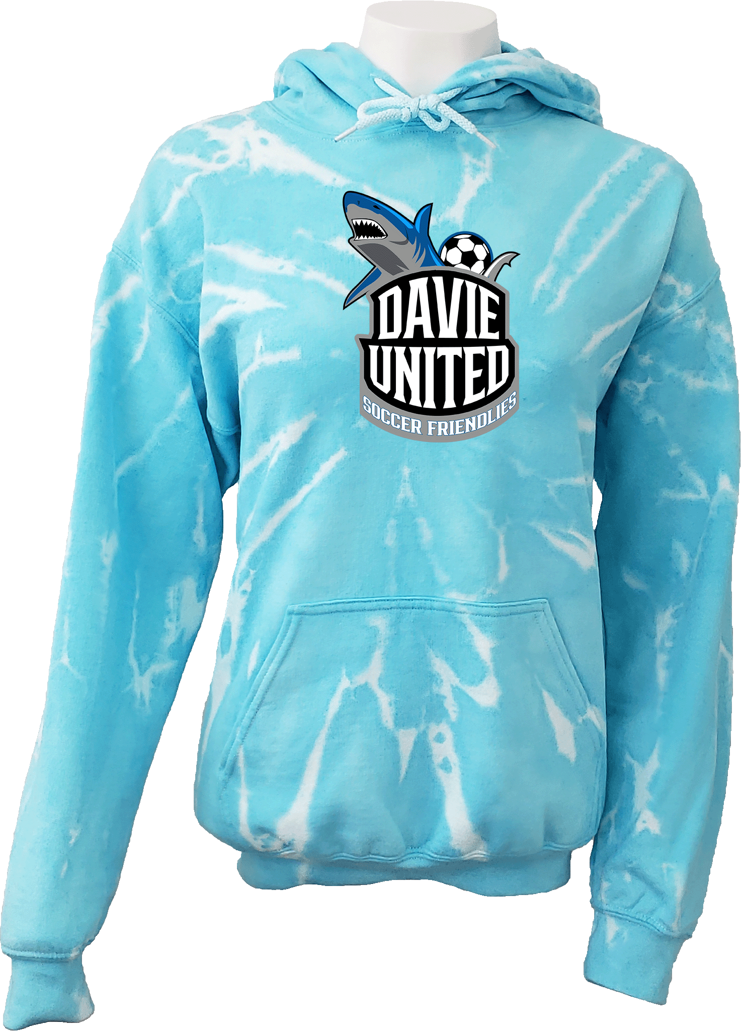 Tie-Dye Hoodies - 2024 Davie United Soccer Friendlies