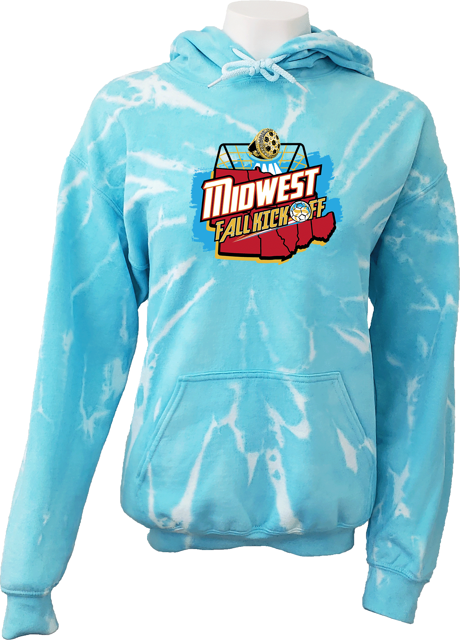 Tie-Dye Hoodies - 2024 Midwest Fall Kickoff