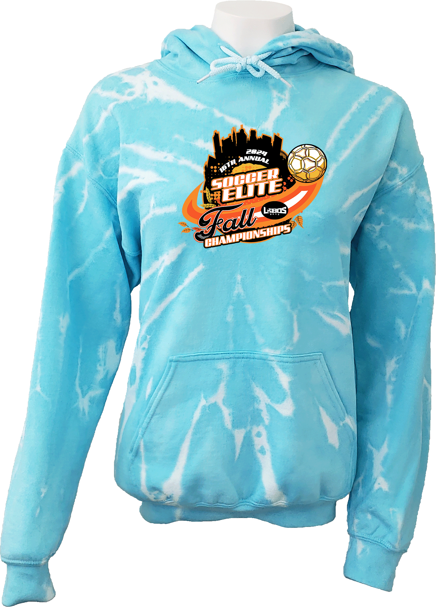 Tie-Dye Hoodies - 2024 16th Annual Soccer Elite Fall Championships