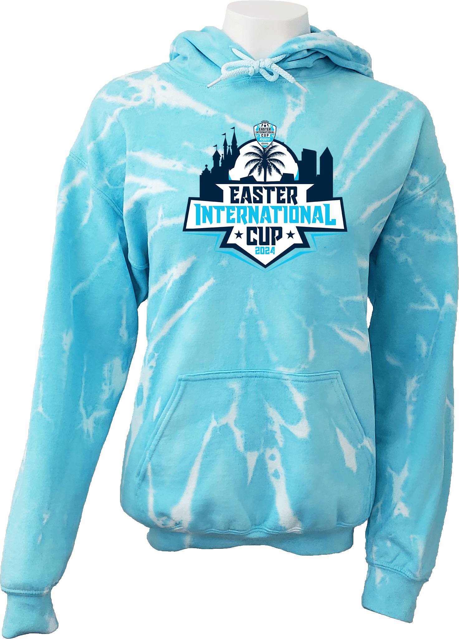 Tie-Dye Hoodies - 2024 Easter International Cup