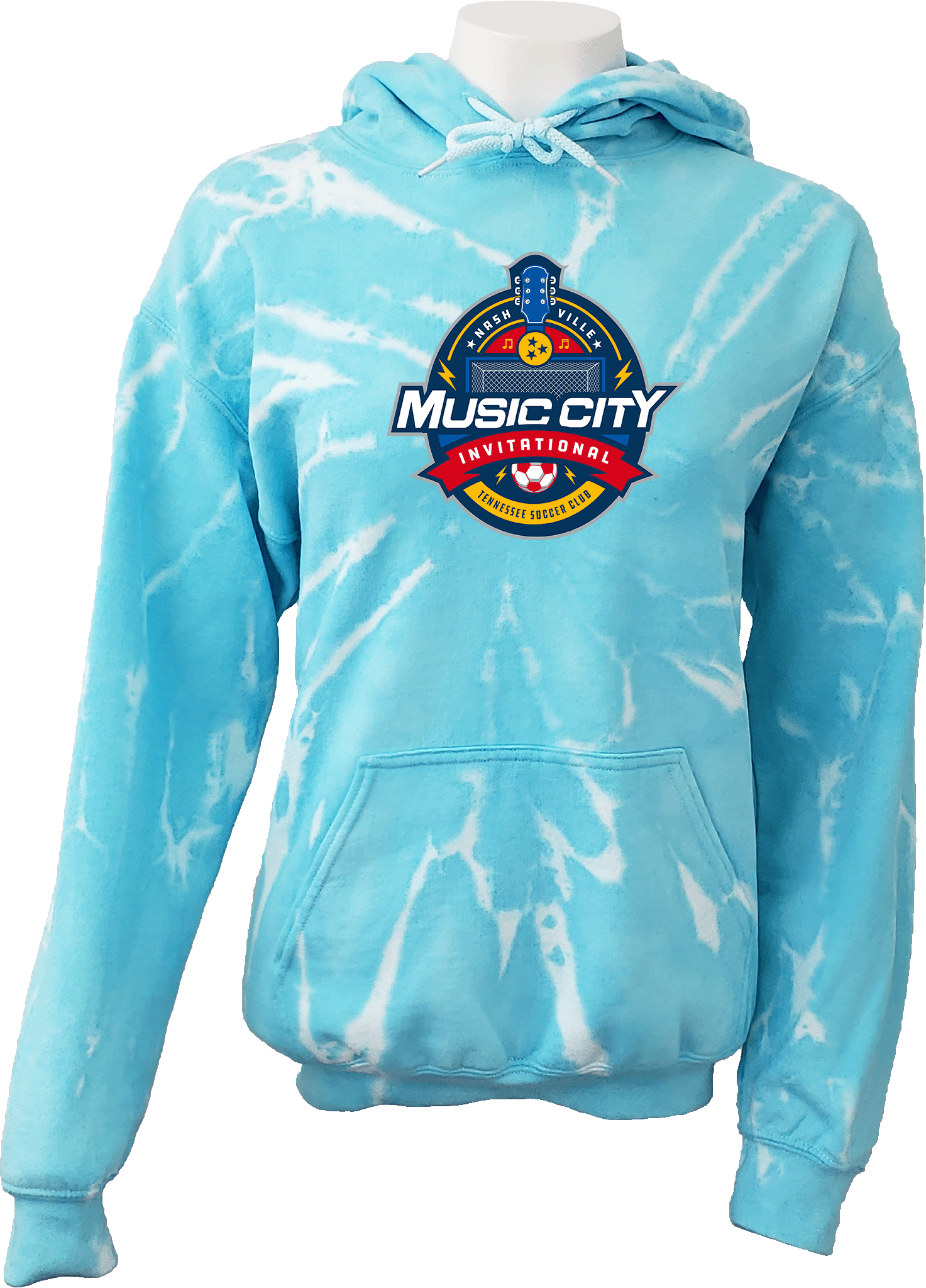 Tie-Dye Hoodies - 2024 Music City Invitational