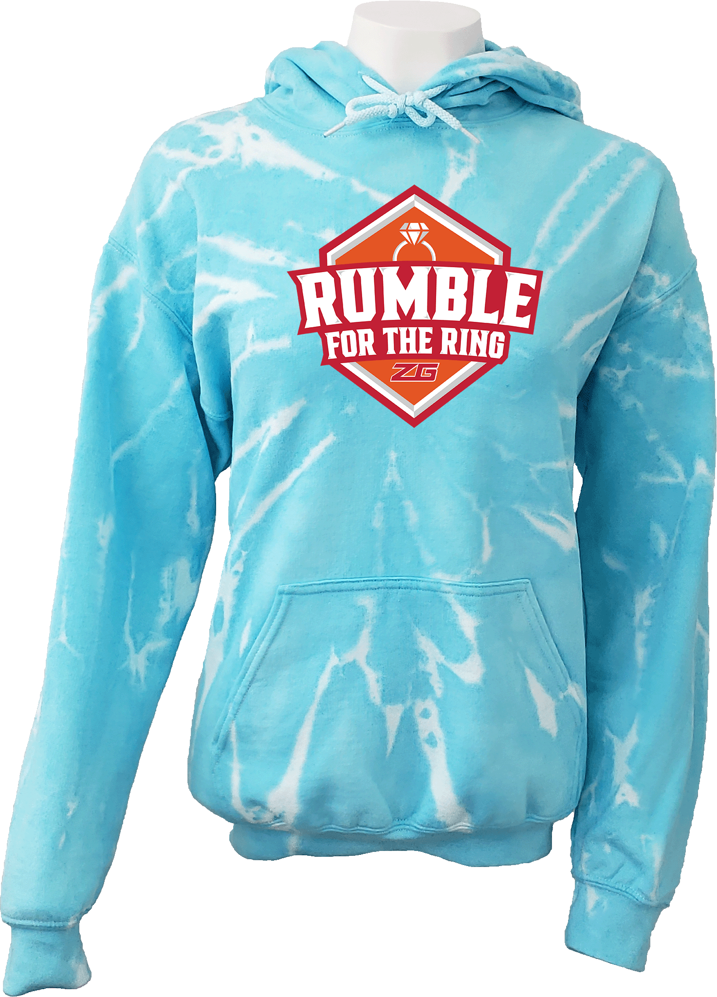 Tie-Dye Hoodies - 2024 Zero Gravity Rumble for the Ring (CT)