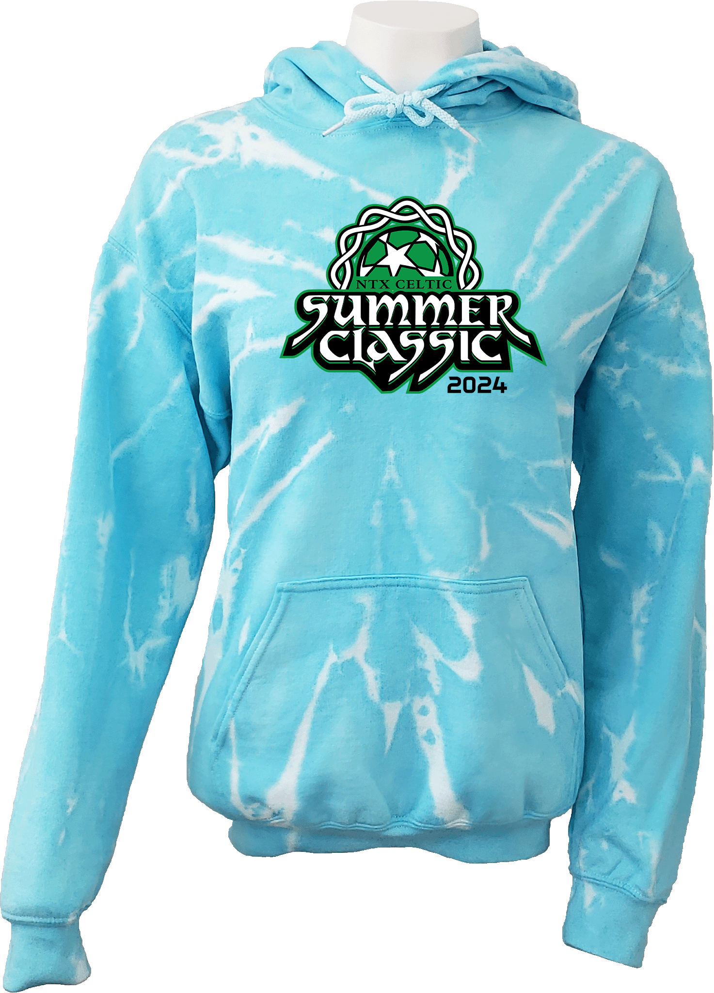 Tie-Dye Hoodies - 2024 NTX Celtic Summer Classic