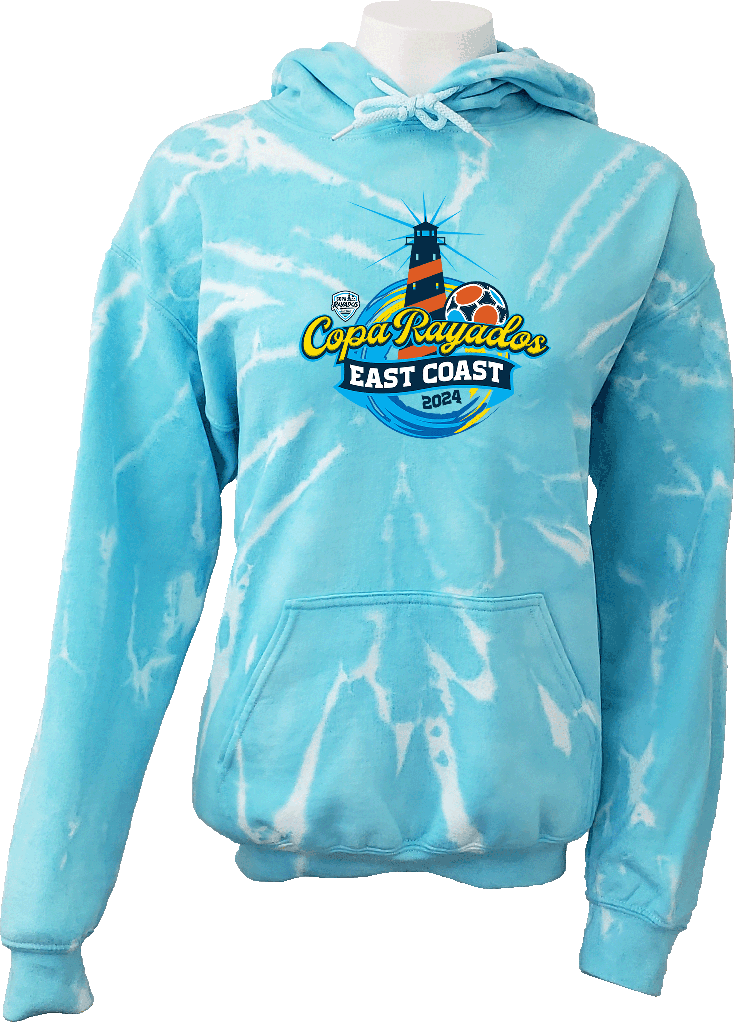 Tie-Dye Hoodies - 2024 Copa Rayados East Coast