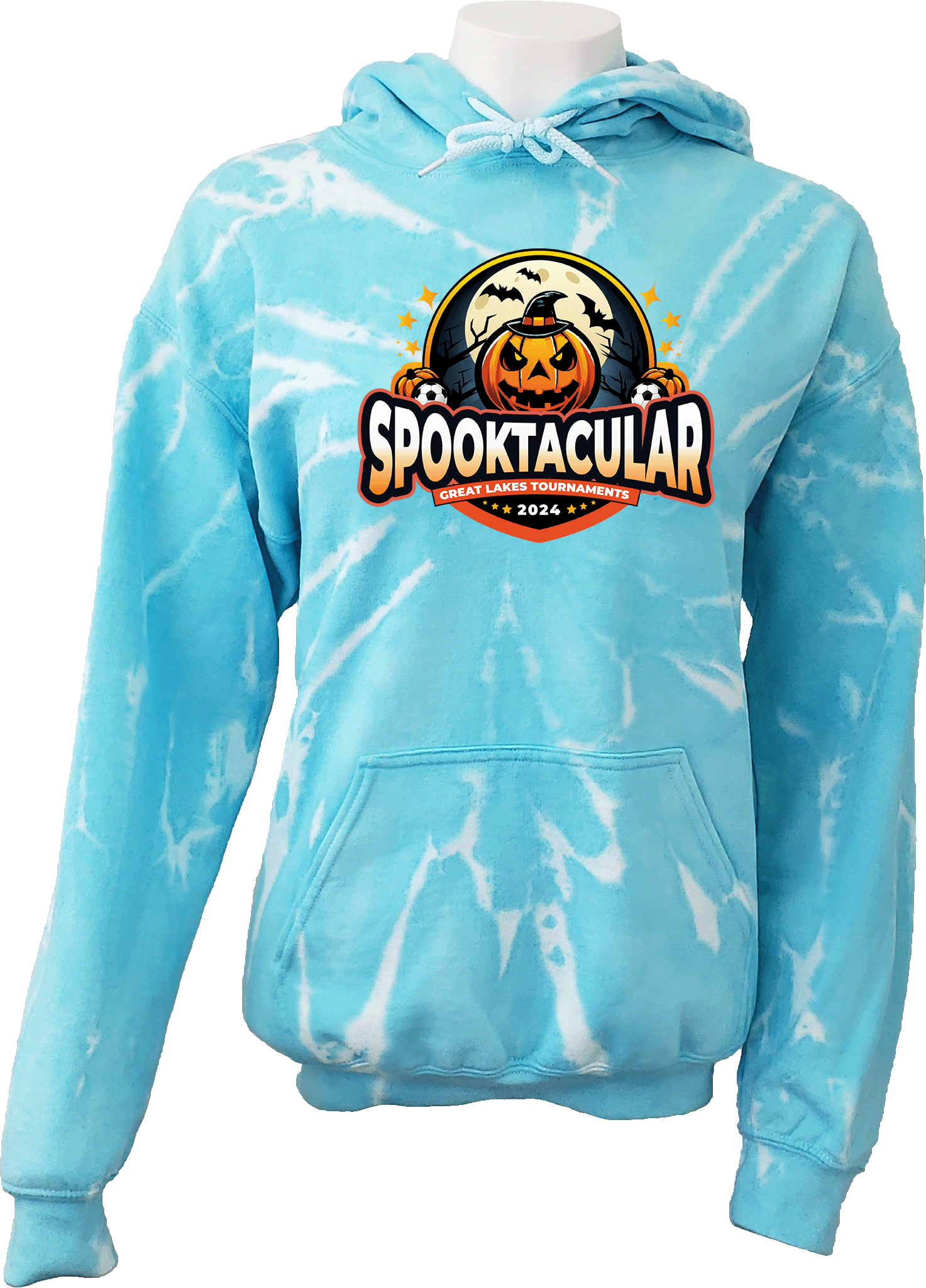 Tie-Dye Hoodies - 2024 Spooktacular At Lost Nation