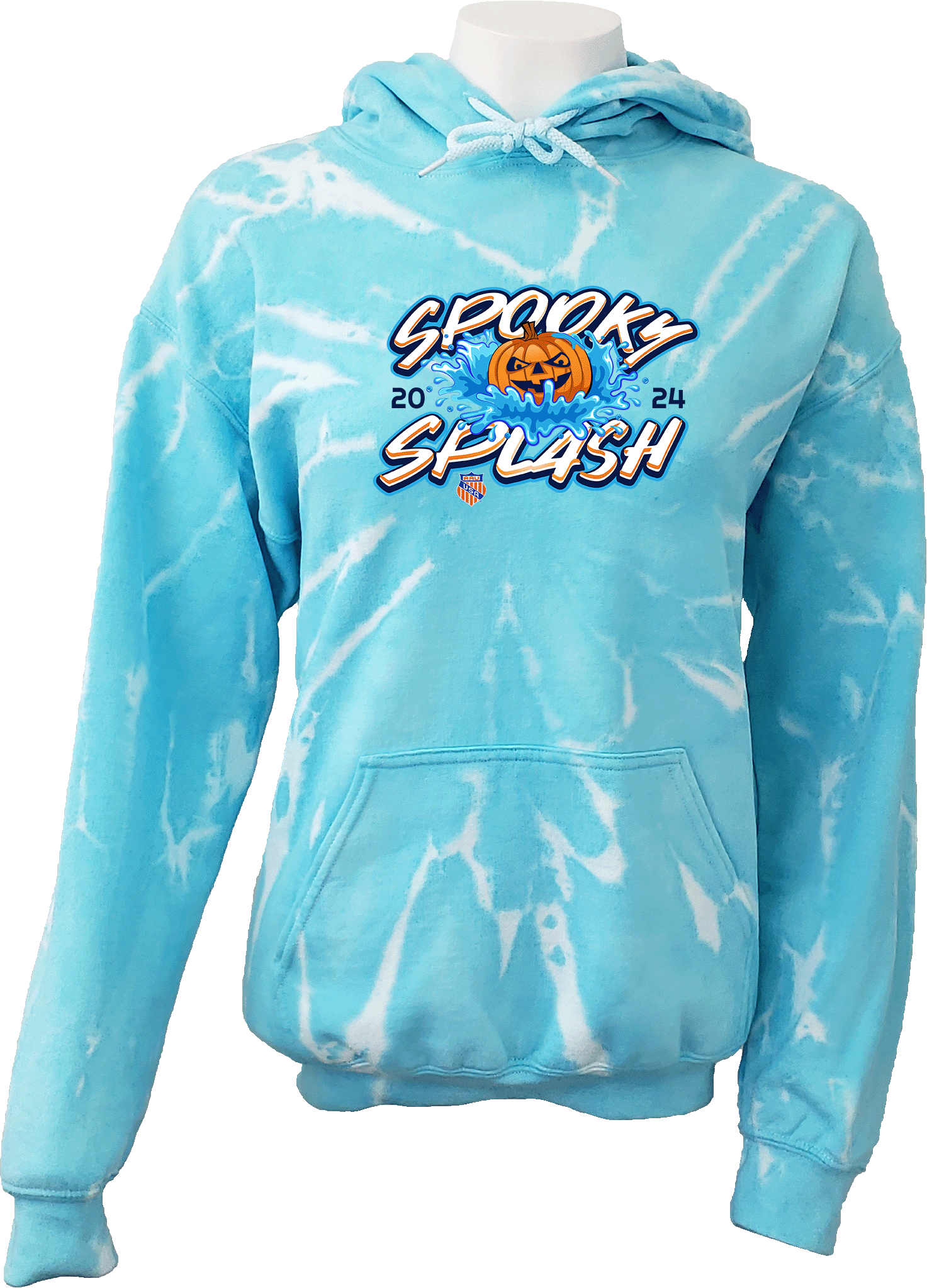 Tie-Dye Hoodies - 2024 AAU Spooky Splash