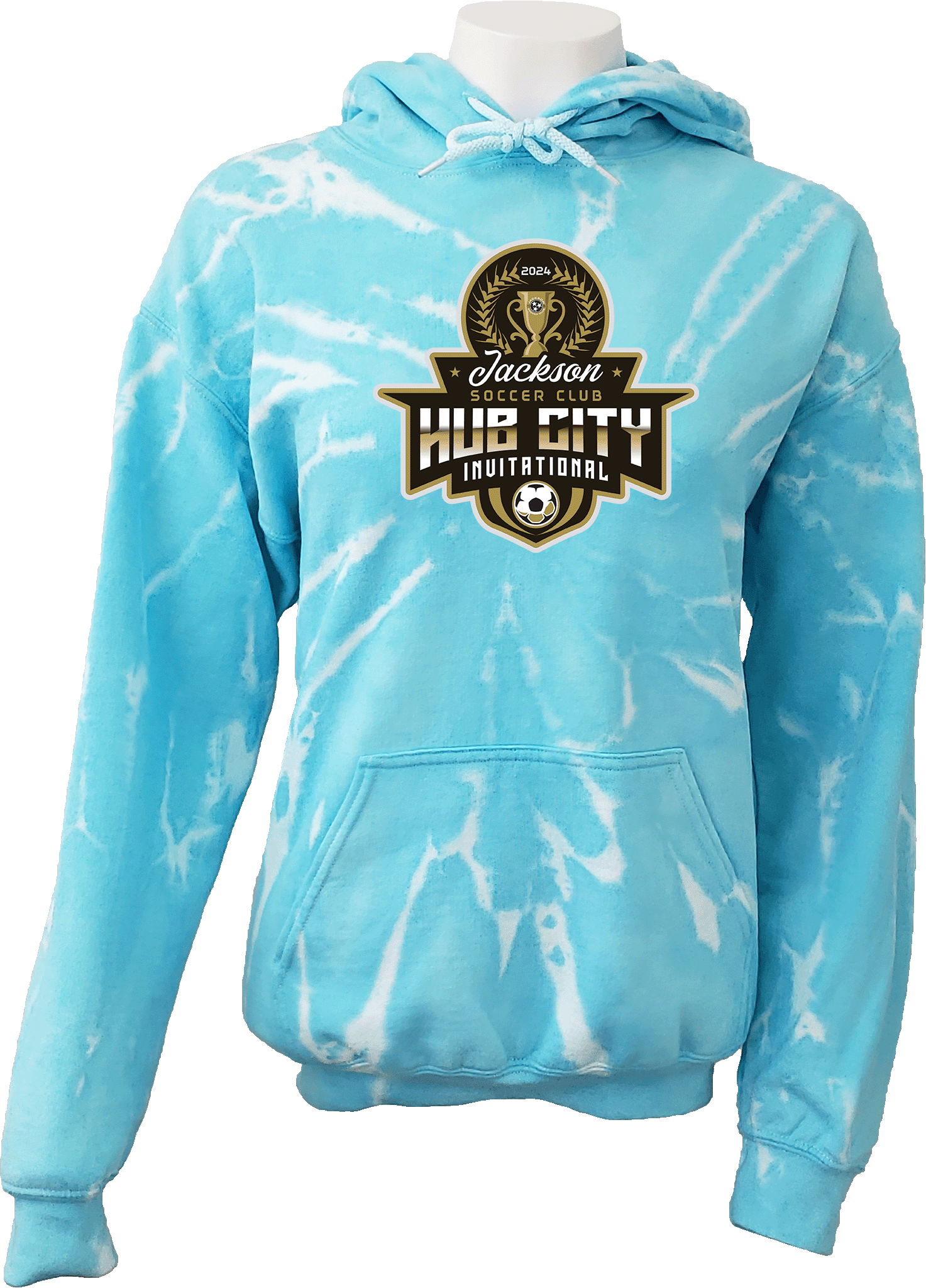 Tie-Dye Hoodies - 2024 Hub City Invitational