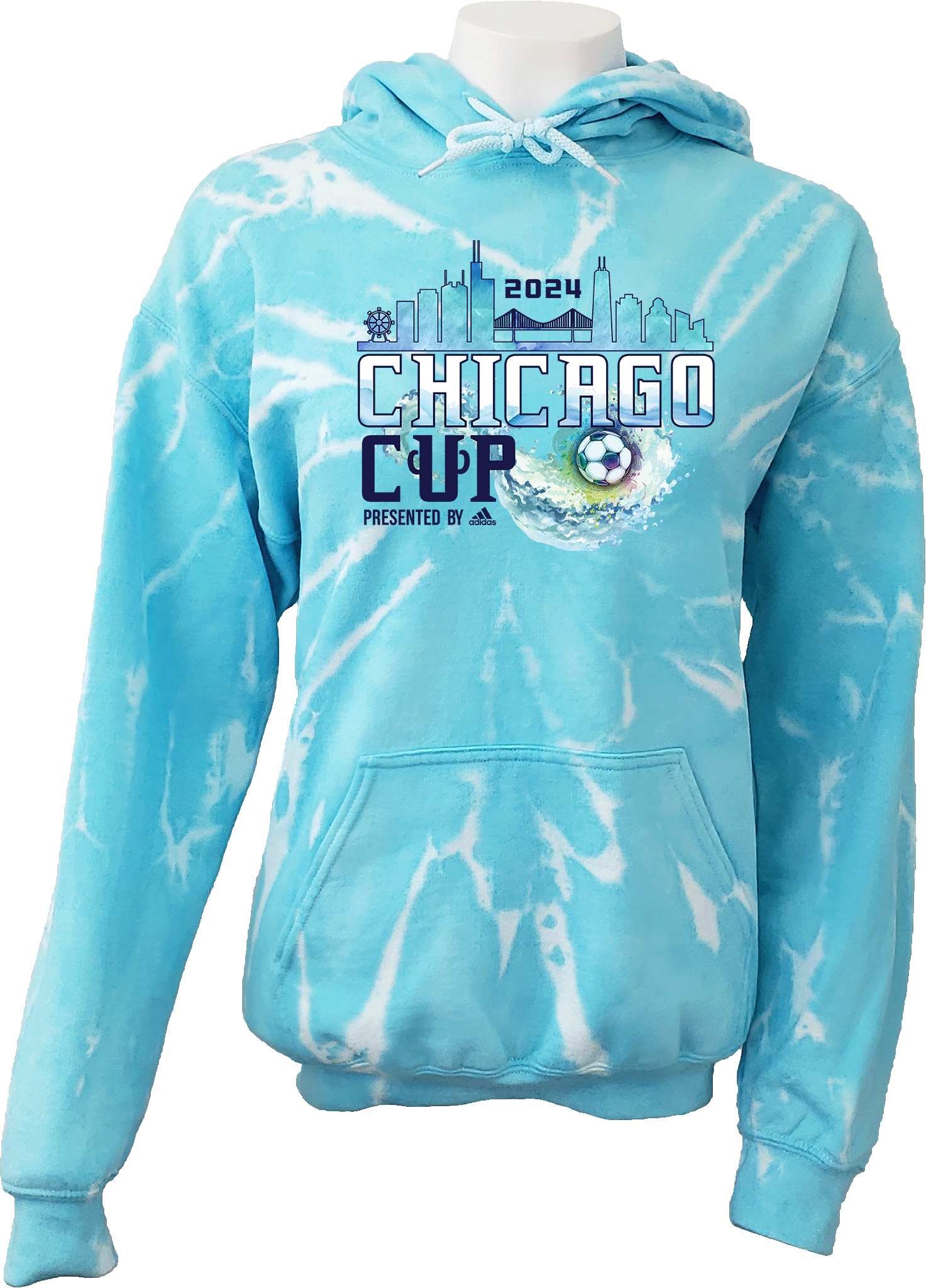 Tie-Dye Hoodies - 2024 Chicago Cup