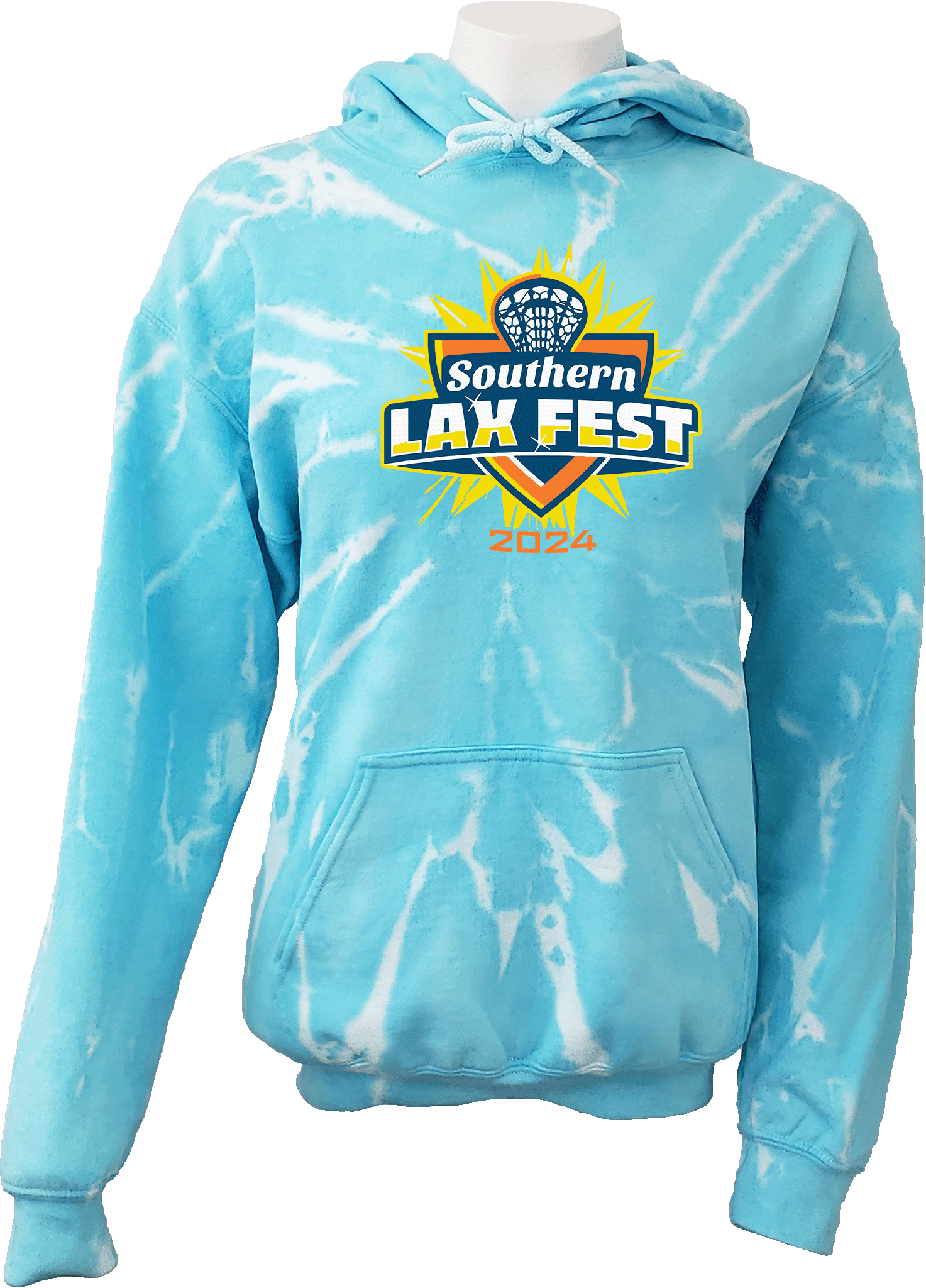 Tie-Dye Hoodies - 2024 Southern Lax Fest