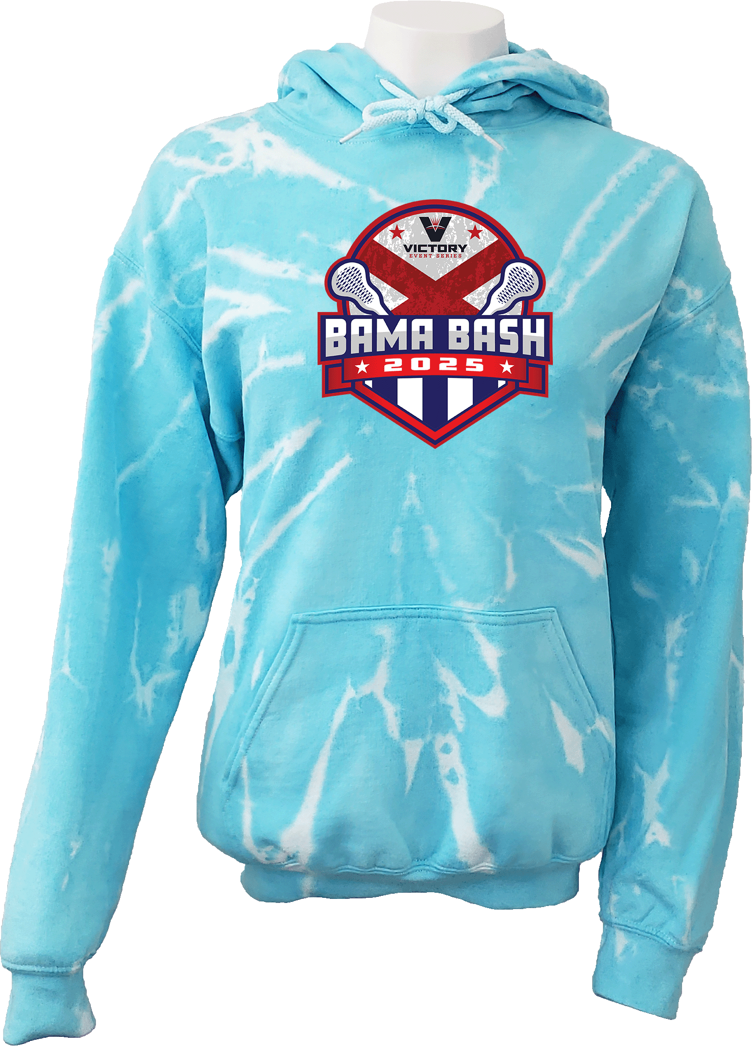 Tie-Dye Hoodies - 2025 Bama Bash