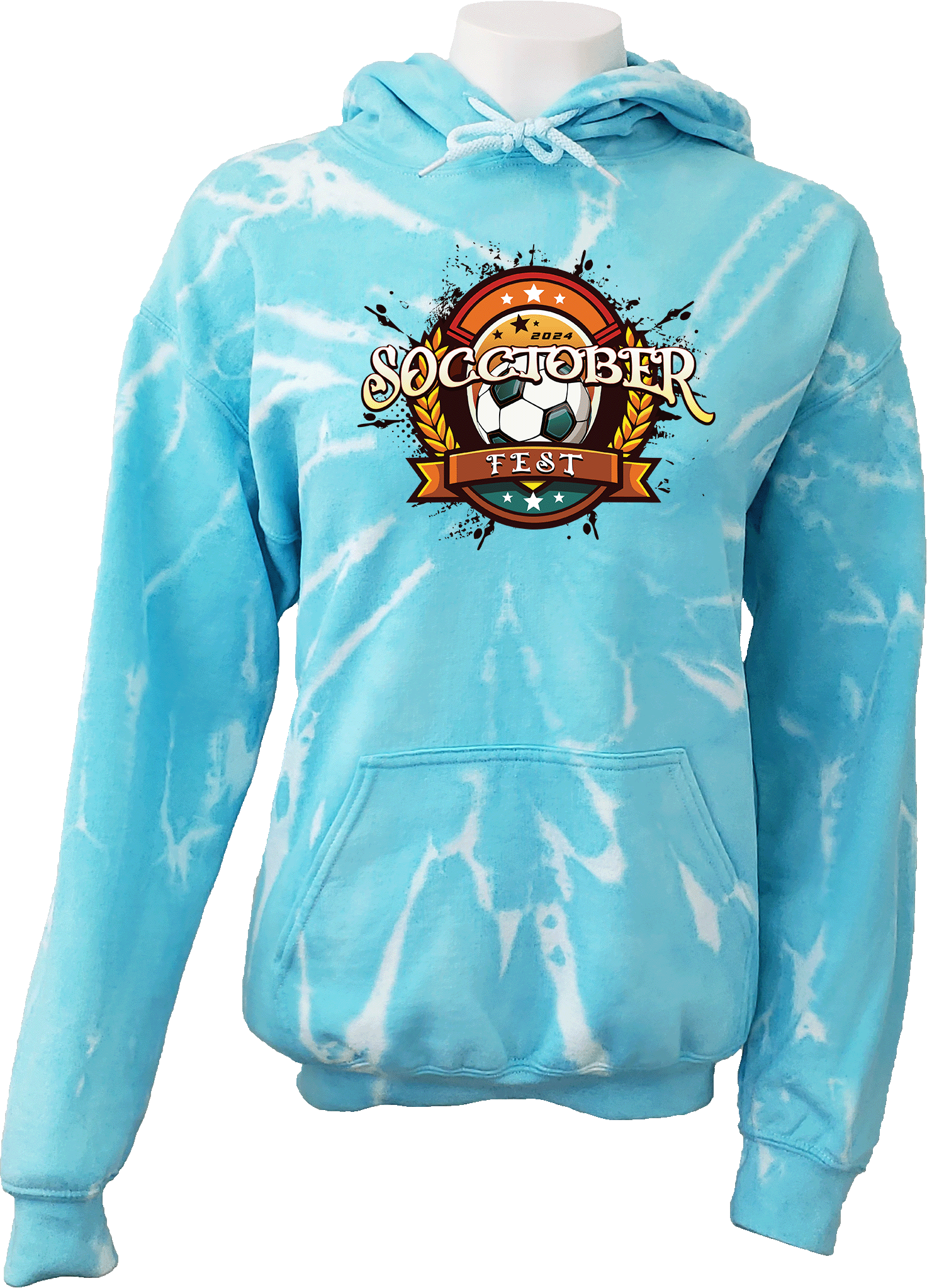 Tie-Dye Hoodies - 2024 Socctoberfest