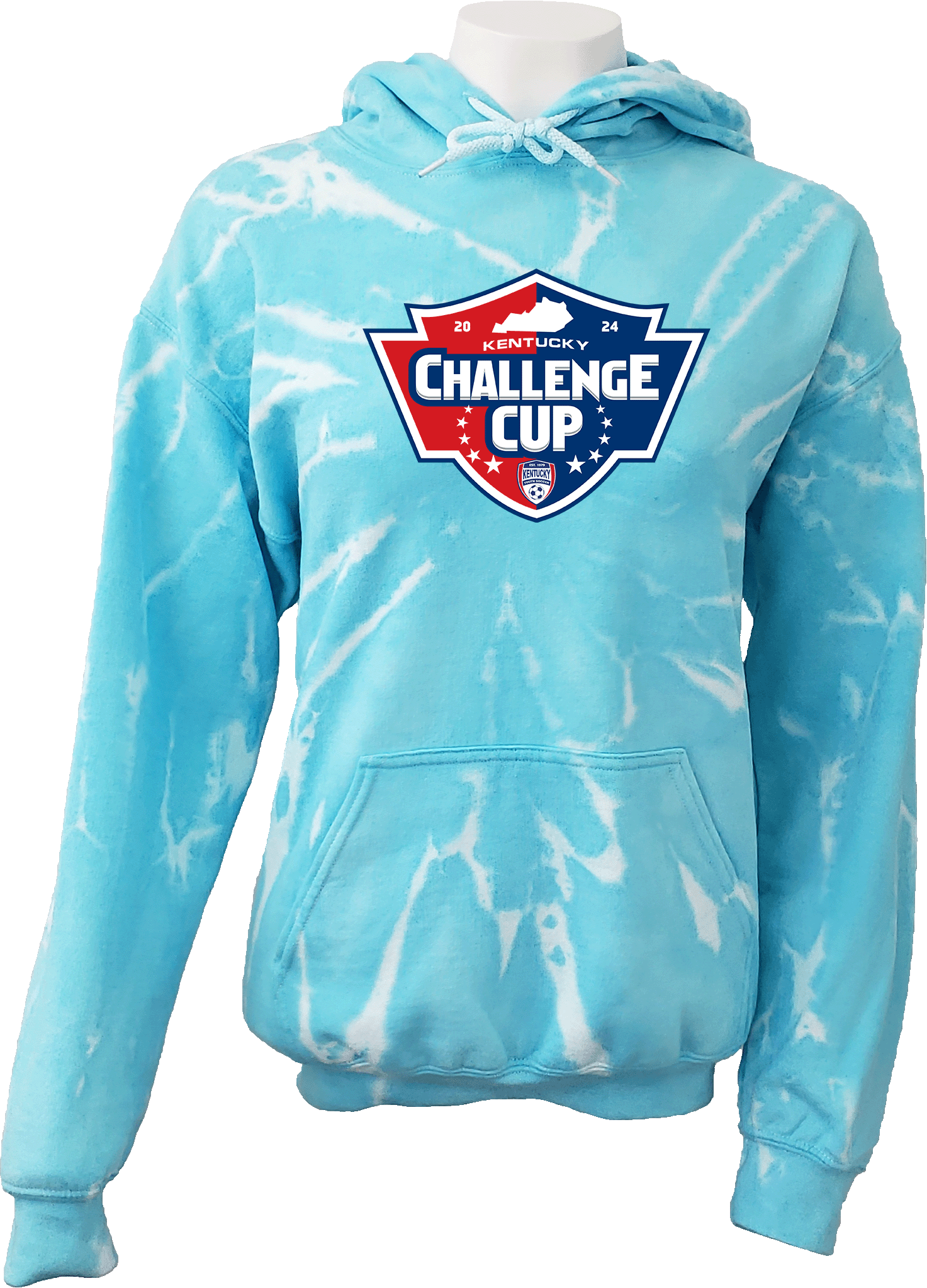 Tie-Dye Hoodies - 2024 USYS KY Challenge Cup