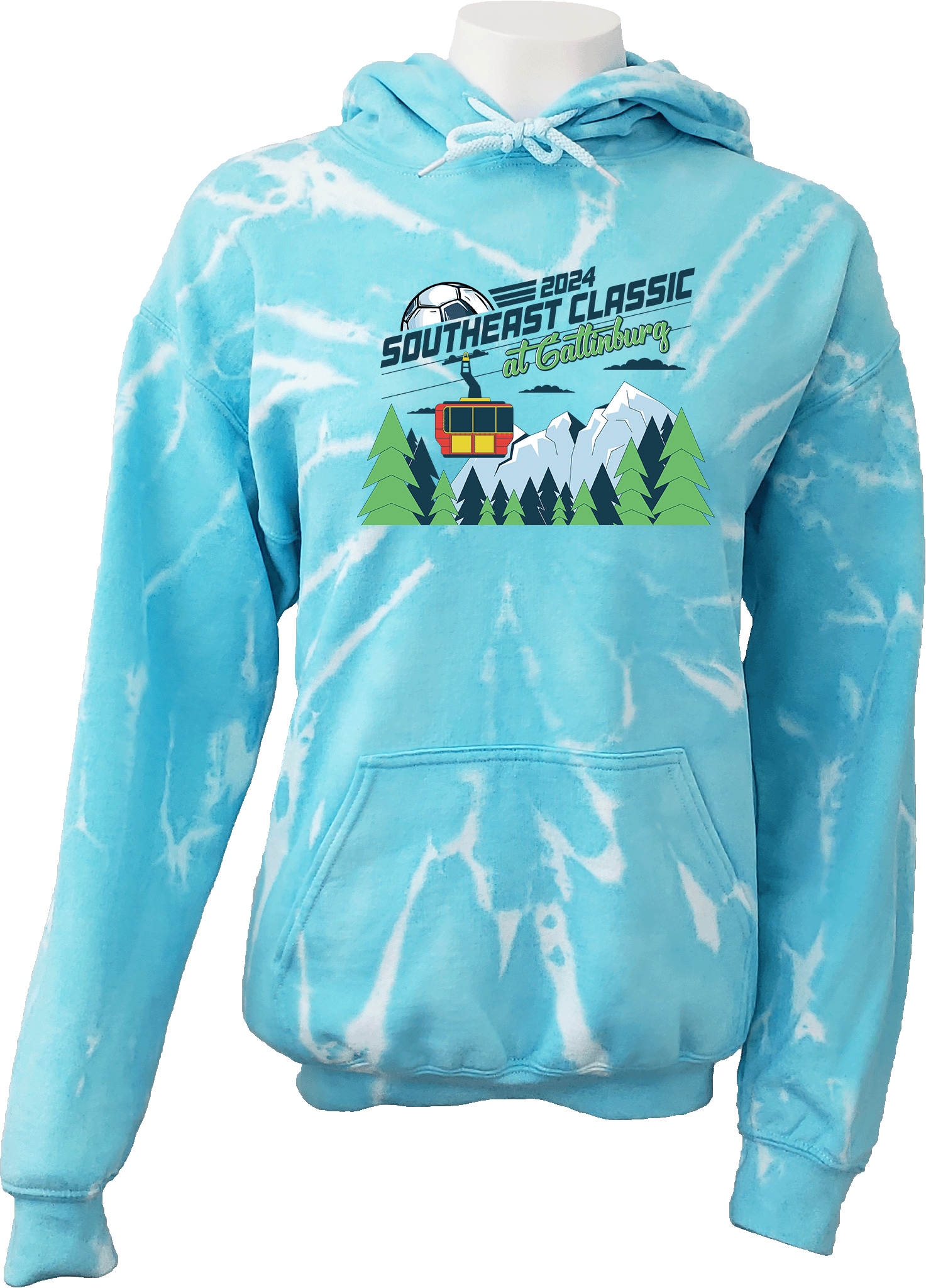 Tie-Dye Hoodies - 2024 Southeast Classic At Gatlinburg