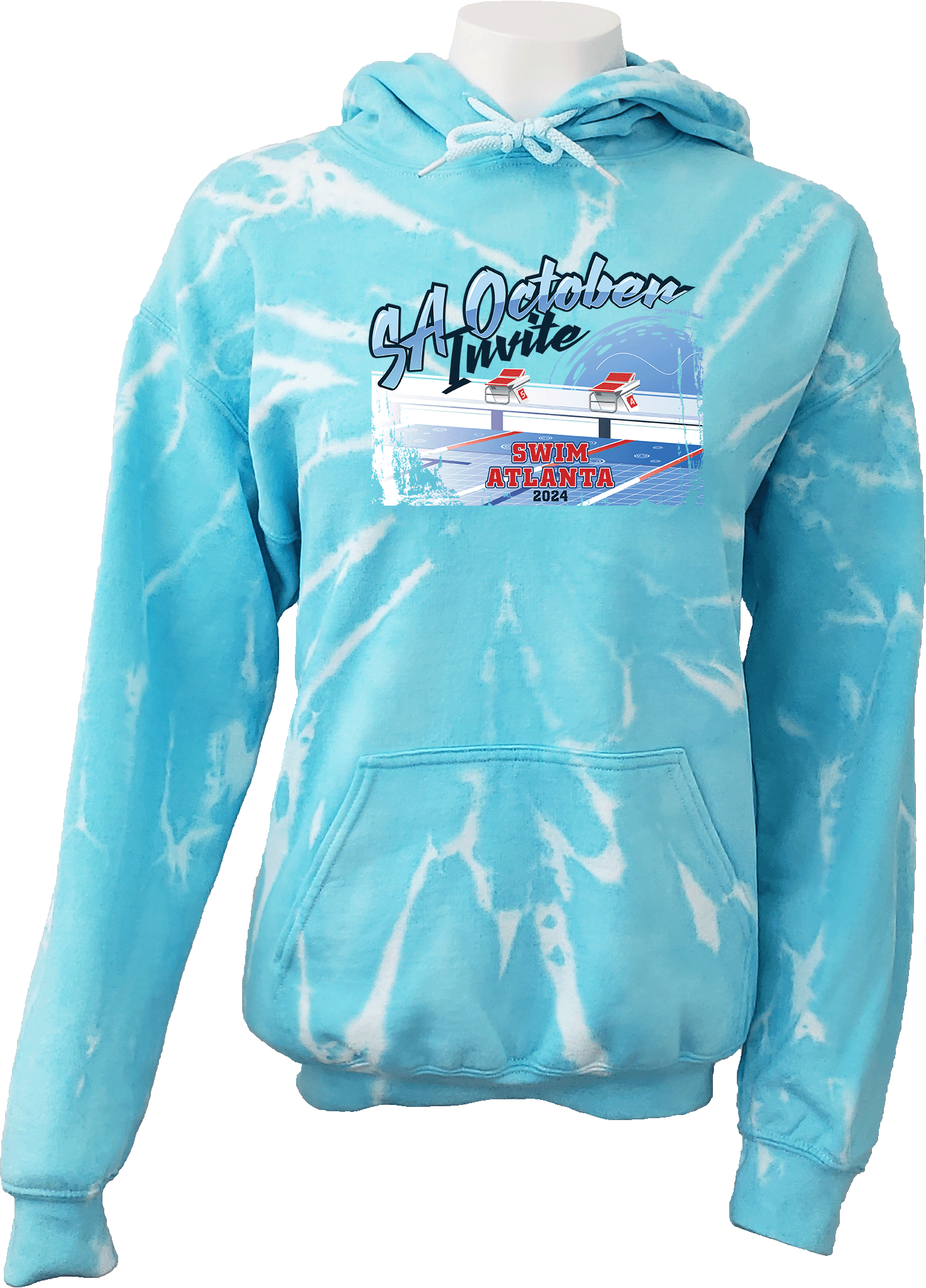 Tie-Dye Hoodies - 2024 Swim Atlanta October Invite