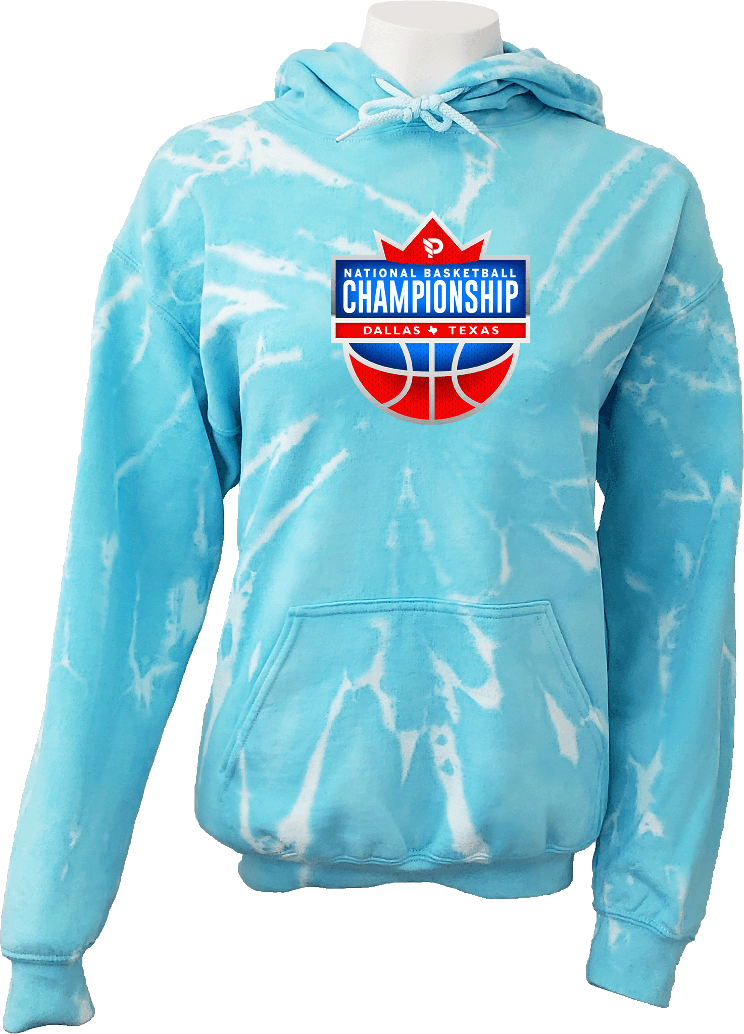 Tie-Dye Hoodies - 2024 National Basketball Championship