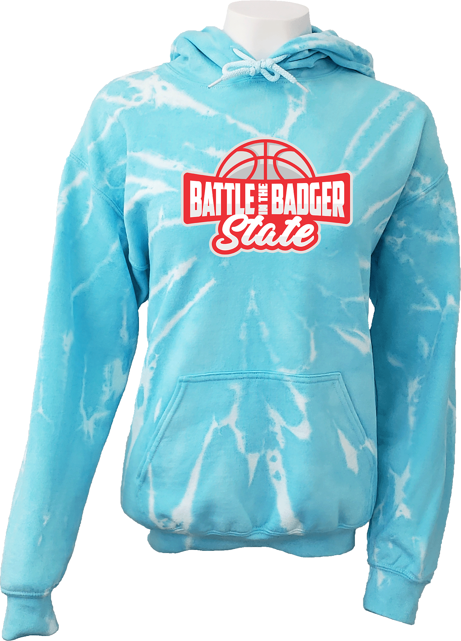 Tie-Dye Hoodies - 2024 Battle In The Badger State